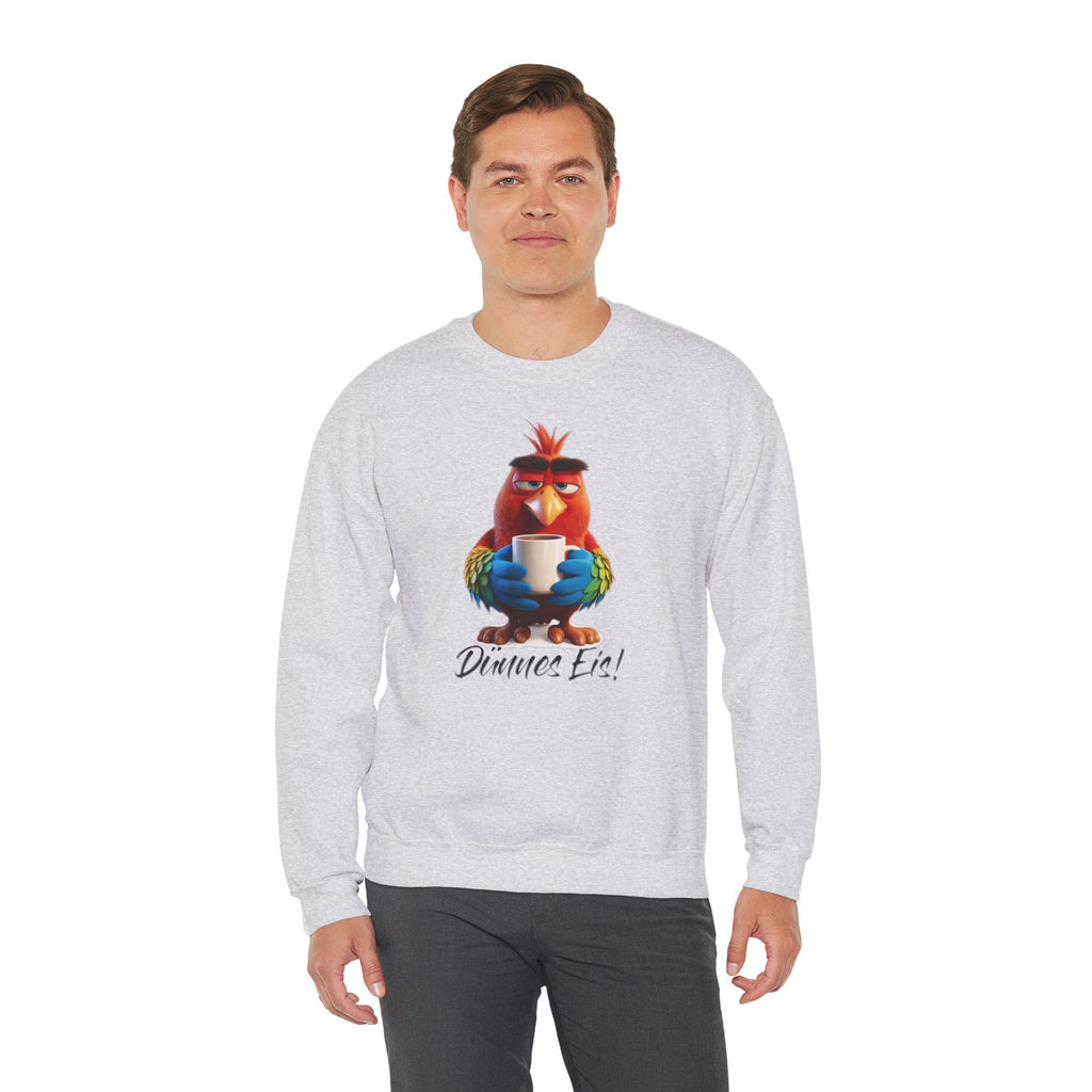 Papagei „Dünnes Eis!“ Sweatshirt | Humor | Phönix-Potsdam®