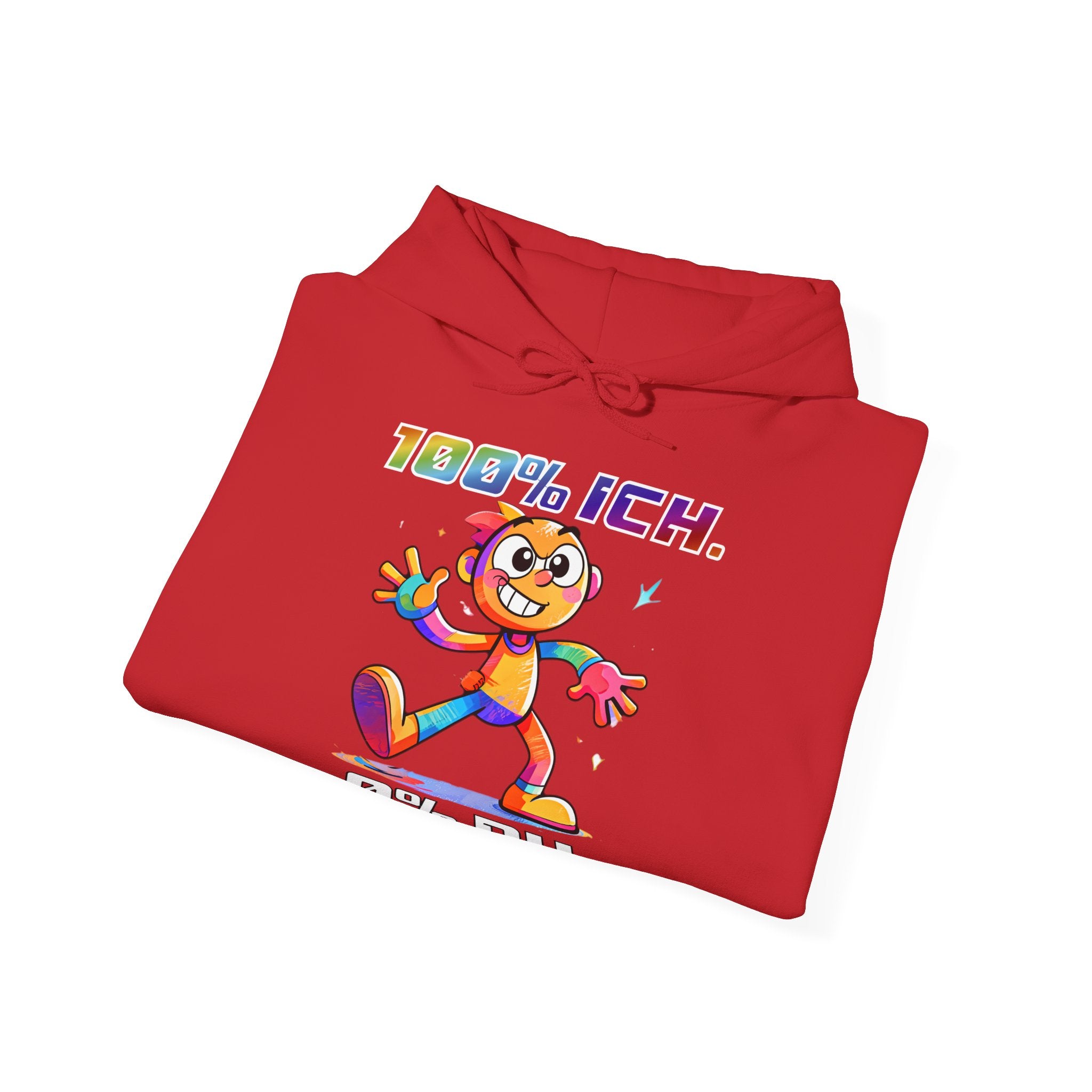 Hoodie „100 % ICH – 0 % DU“ | Humor | Phönix-Potsdam®