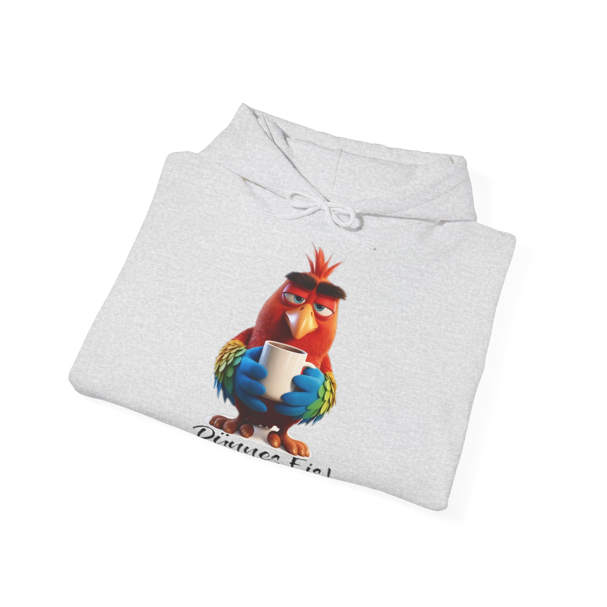 Papagei „Dünnes Eis!“ Hoodie | Humor | Phönix-Potsdam®