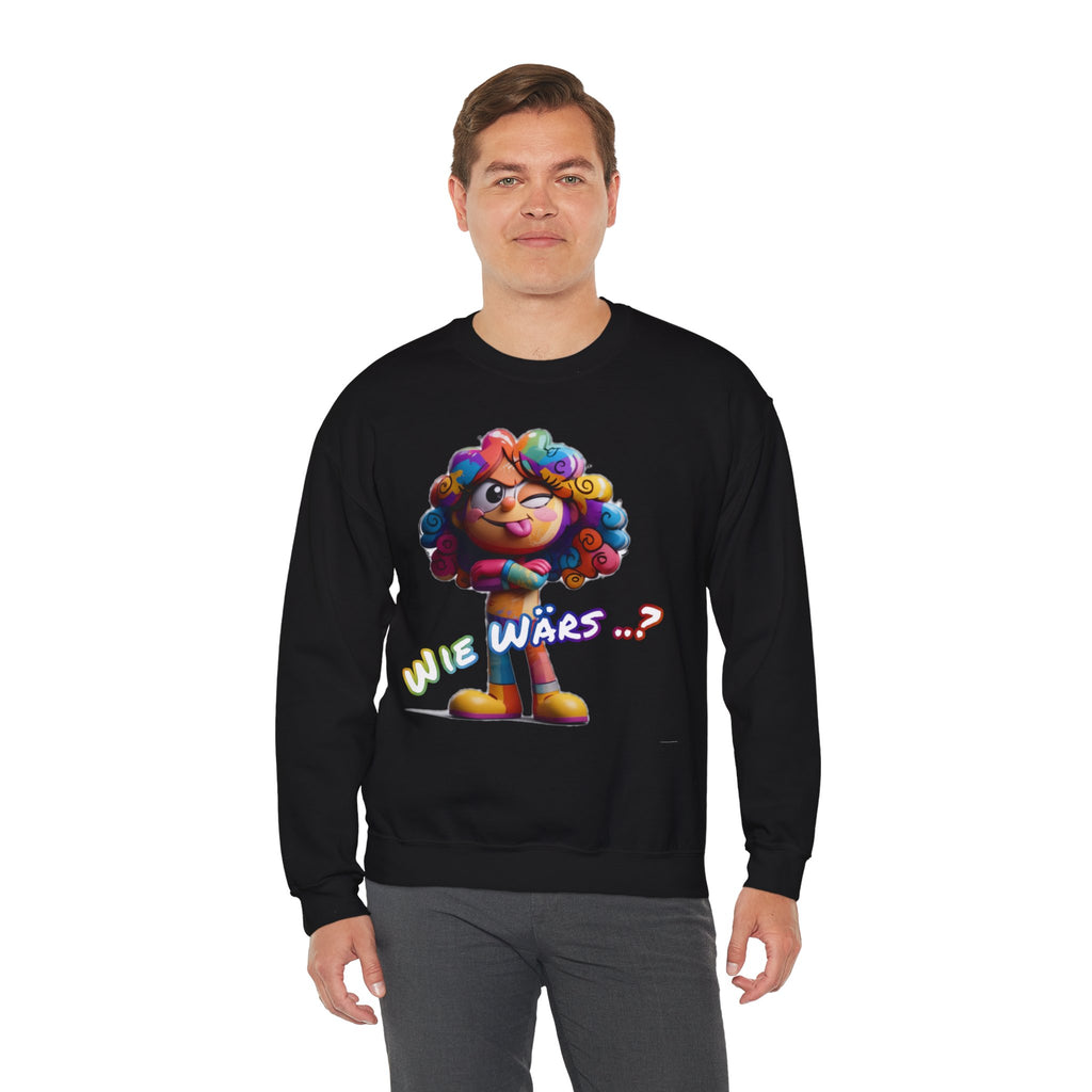 Sweatshirt „Wie wärs .. ?“ | Humor | Phönix-Potsdam®