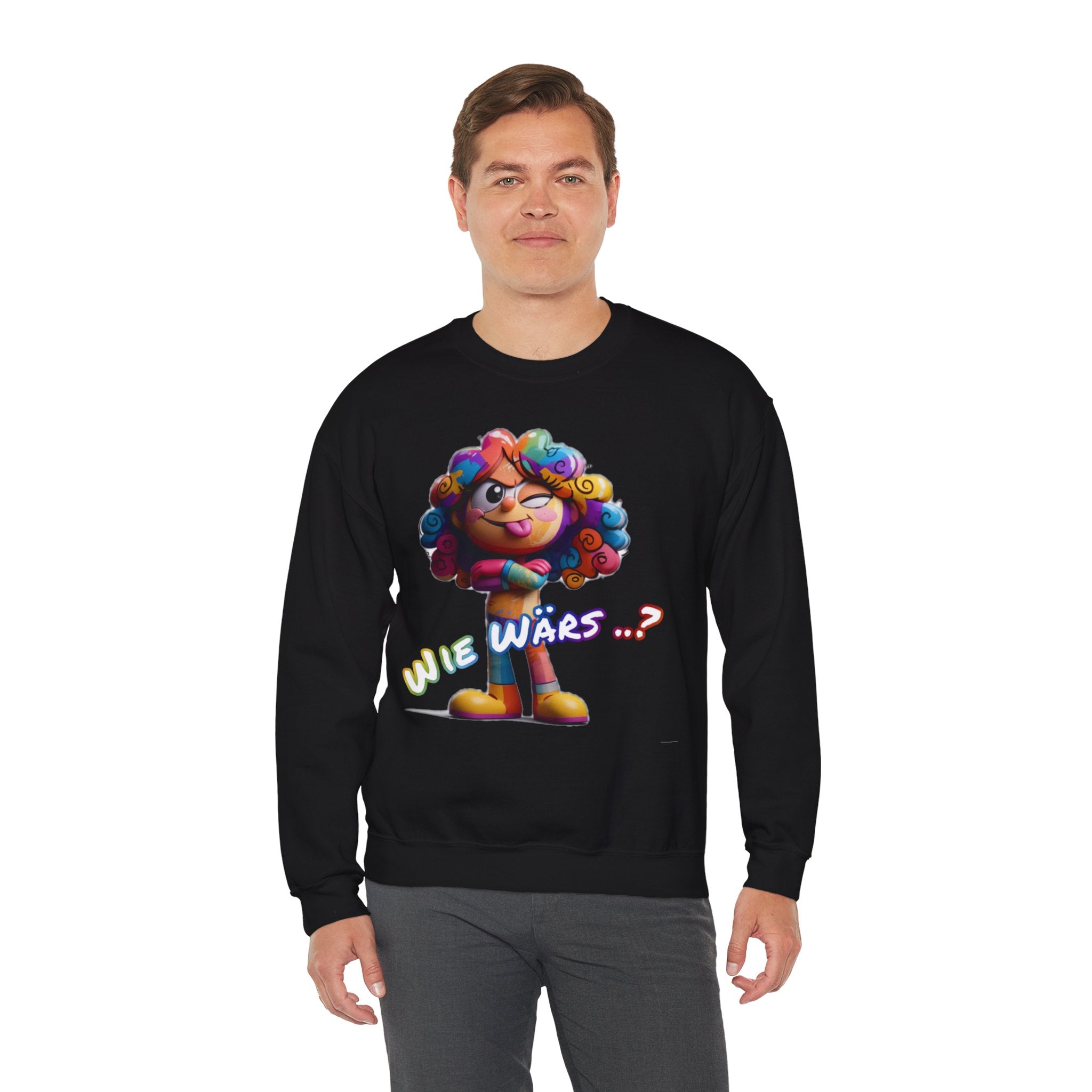 Sweatshirt „Wie wärs .. ?“ | Humor | Phönix-Potsdam®