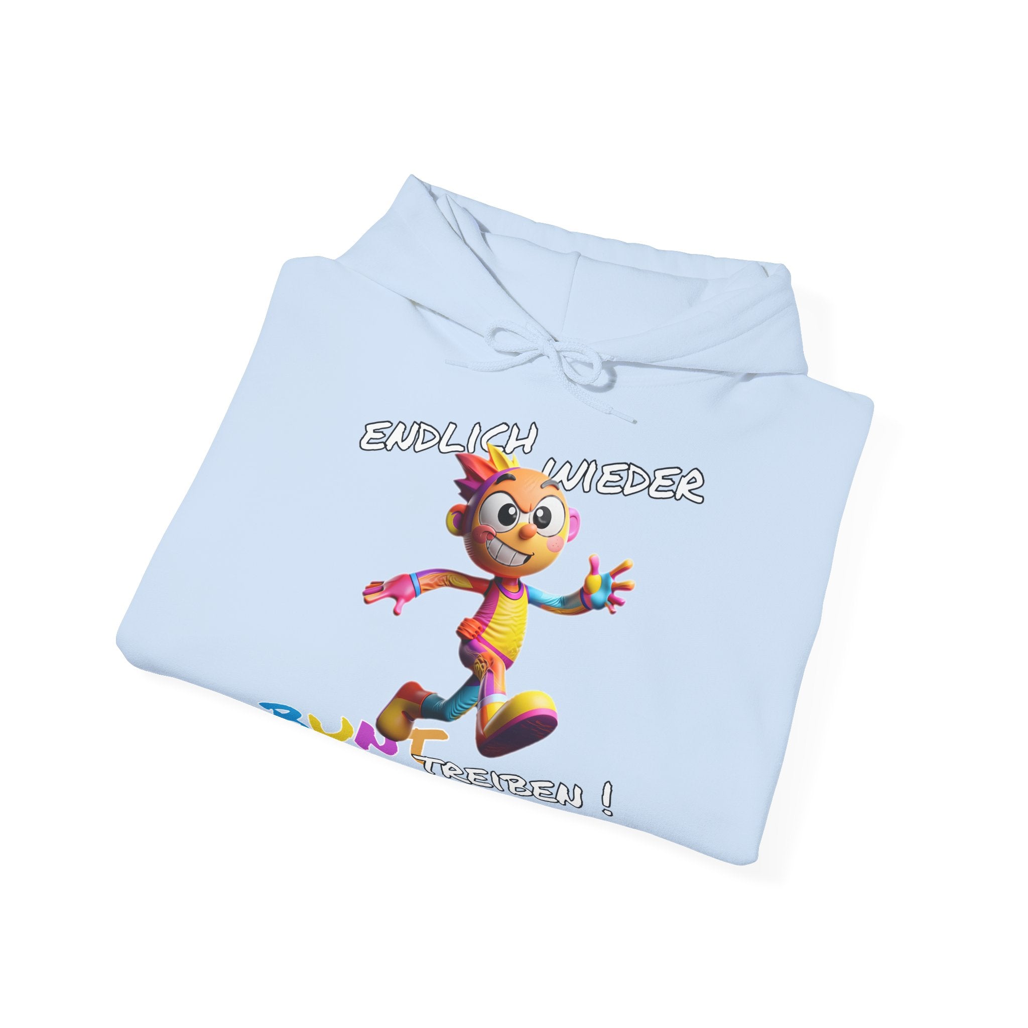 Hoodie „Endlich wieder BUNT treiben!“ | Humor | Phönix-Potsdam®