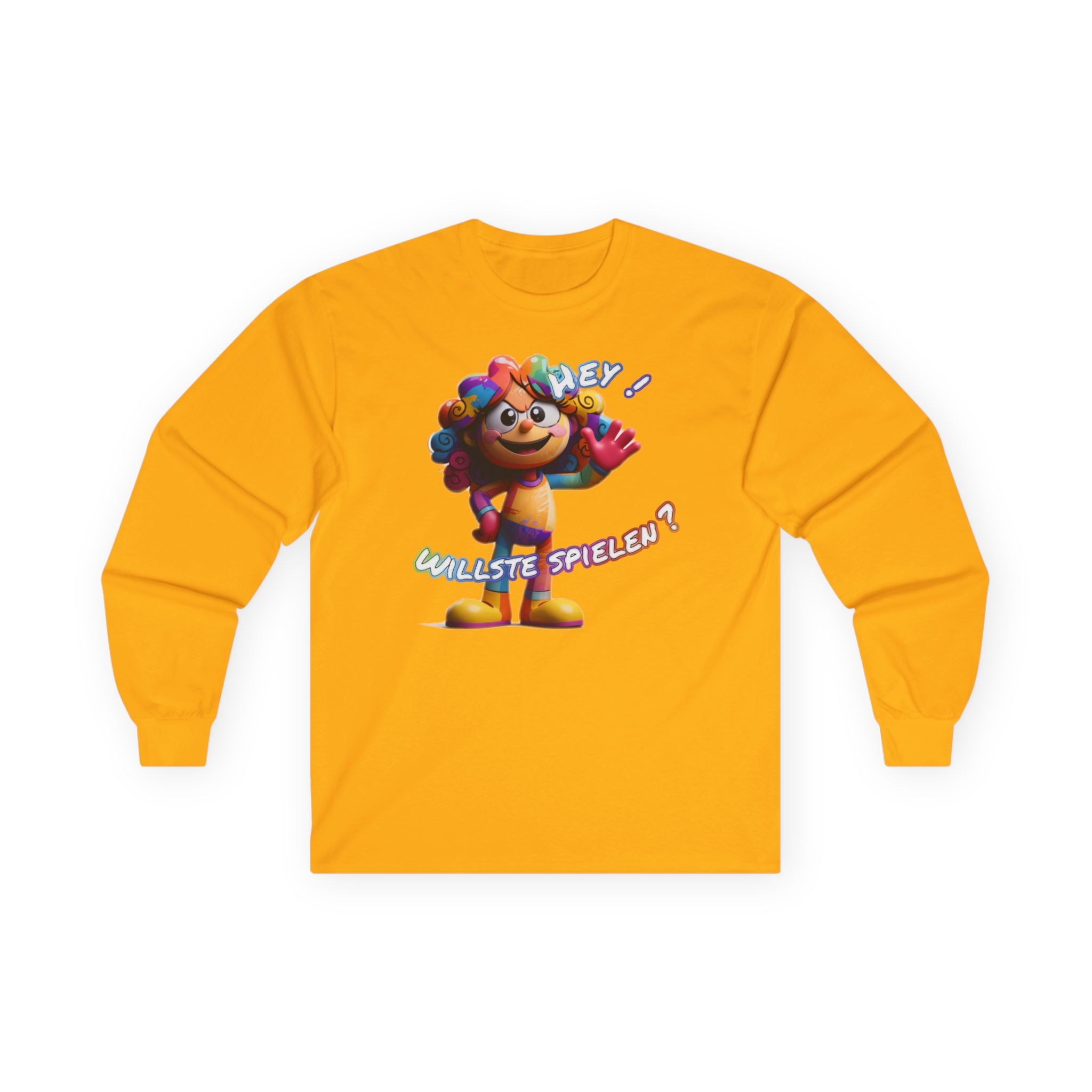Langarmshirt „Hey! Willste spielen?“ | Humor | Phönix-Potsdam®