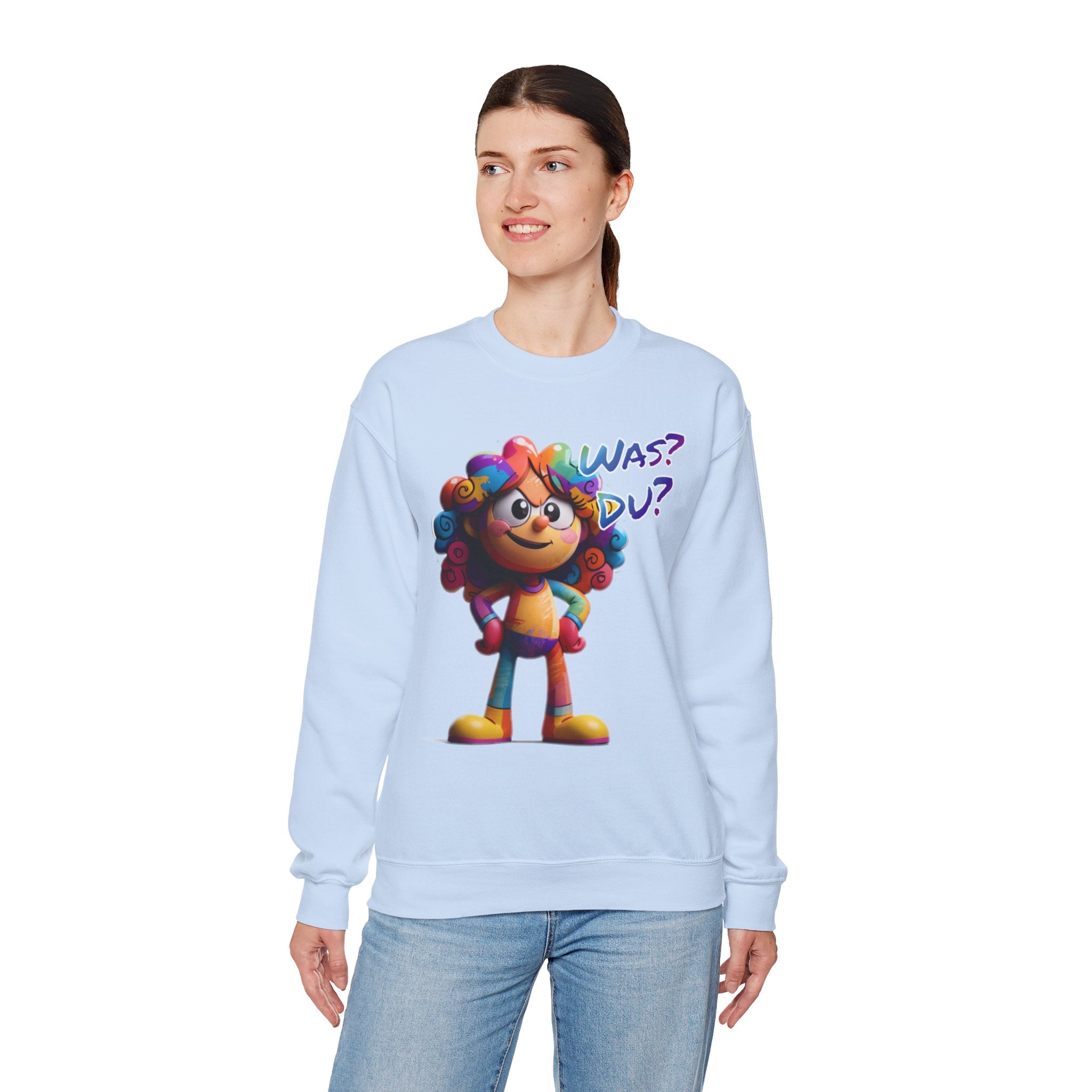 „Was? Du?“ Sweatshirt | Humor | Phönix-Potsdam®