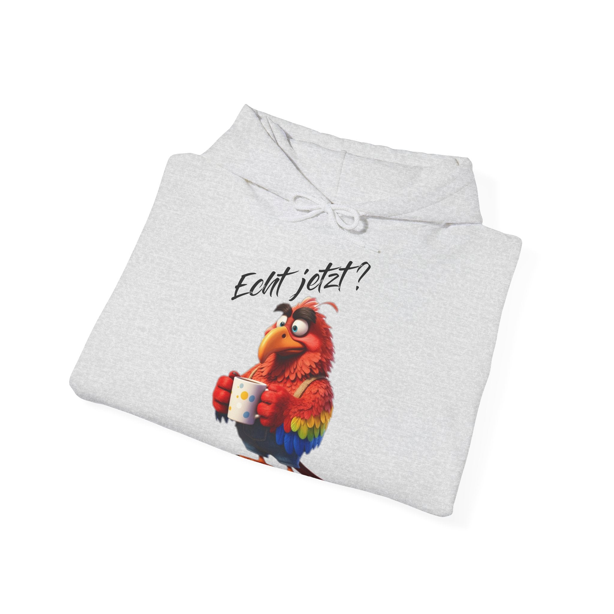 Papagei „Echt jetzt?“ Hoodie | Humor | Phönix-Potsdam®