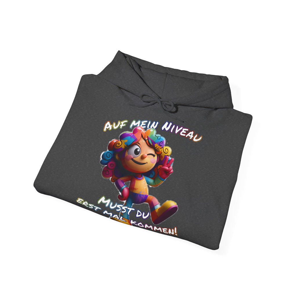 „Auf mein Niveau musst du erst mal kommen!“ Hoodie | Humor | Phönix-Potsdam®