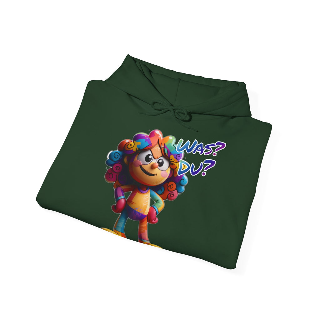 "Was? Du?" Hoodie | Humor | Phönix-Potsdam®