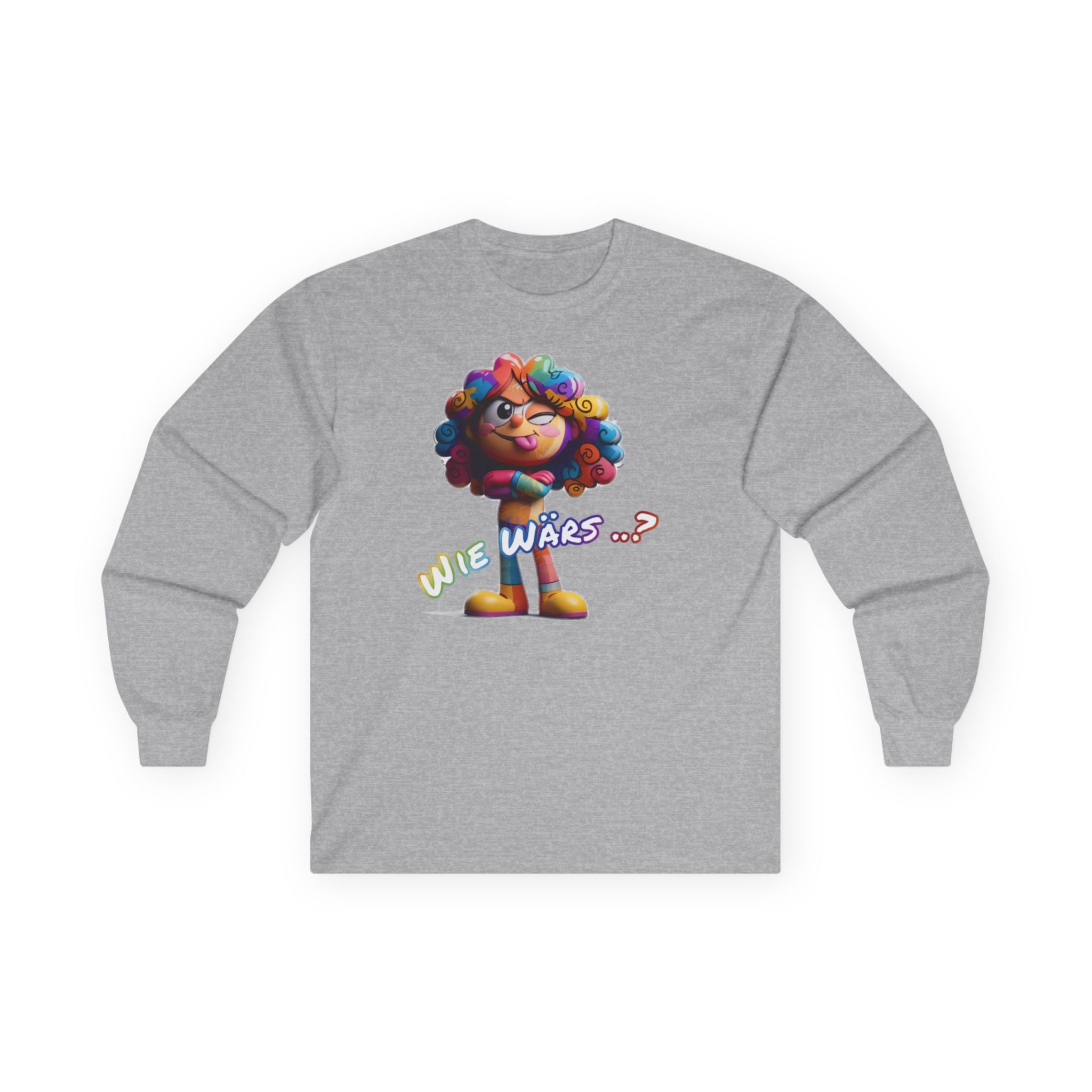 Langarmshirt „Wie wärs .. ?“ | Humor | Phönix-Potsdam®
