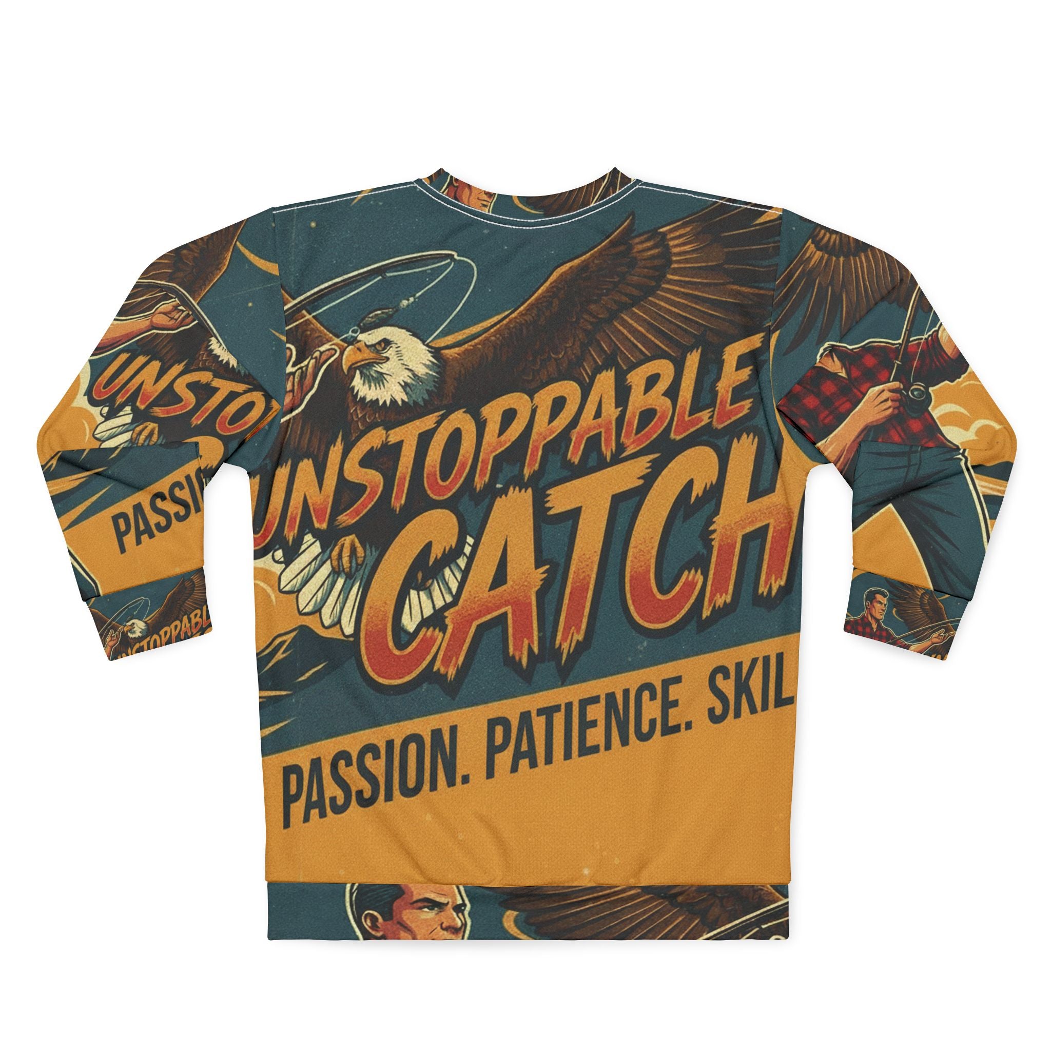 Angel Sweatshirt – "Unstoppable Catch" | All-Over-Print | Phönix-Potsdam®