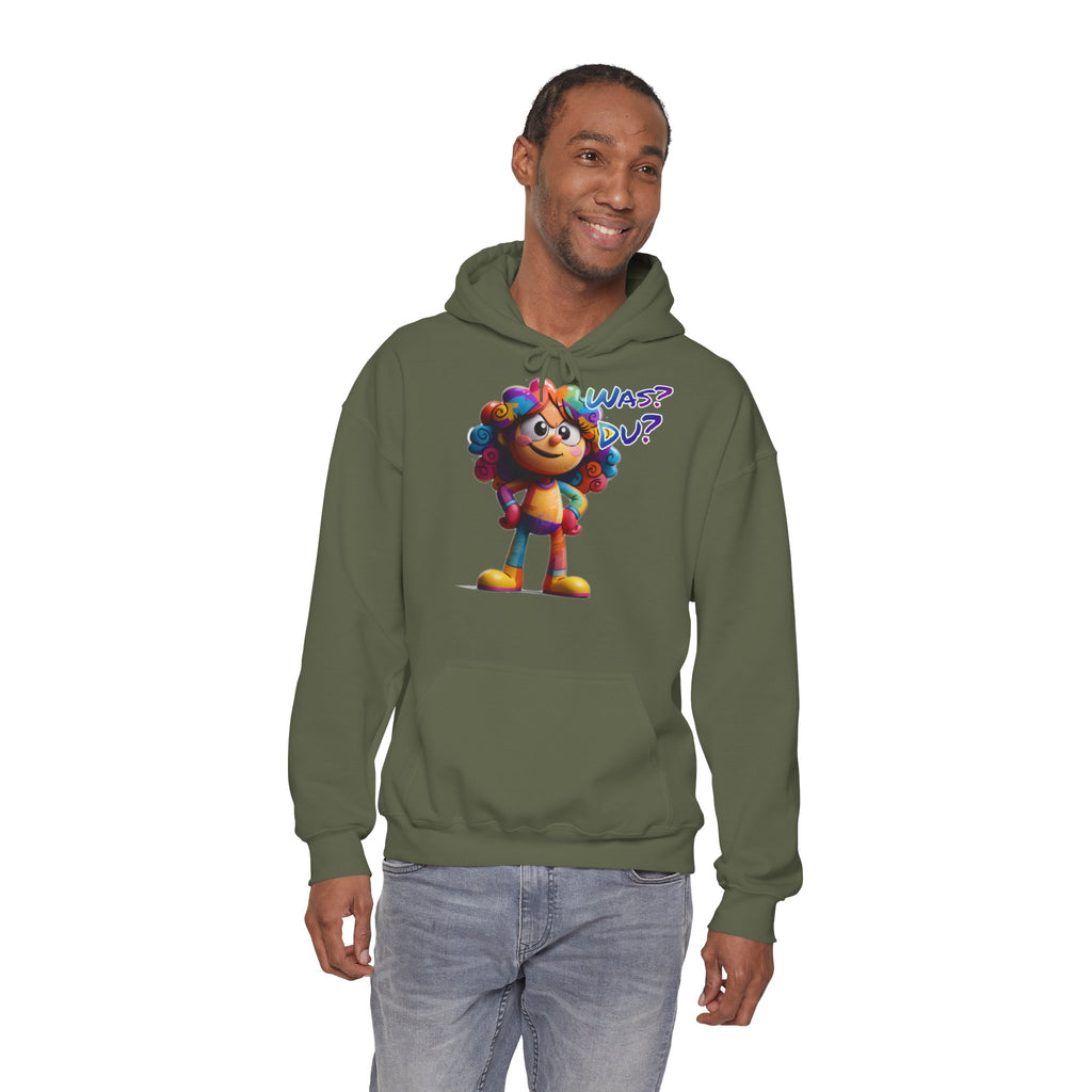 "Was? Du?" Hoodie | Humor | Phönix-Potsdam®