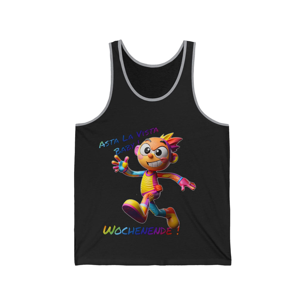 Tank Top „Asta la Vista, Baby! – Wochenende!“ | Humor | Phönix-Potsdam®