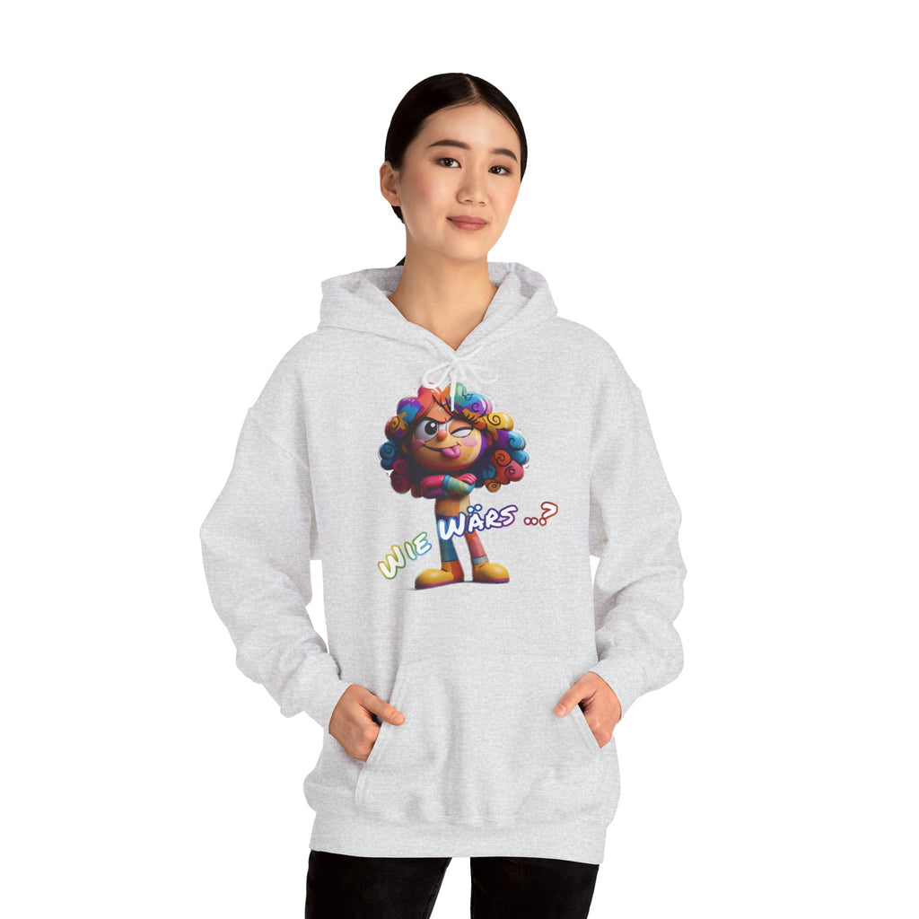 Hoodie „Wie wärs .. ?“ | Humor | Phönix-Potsdam®