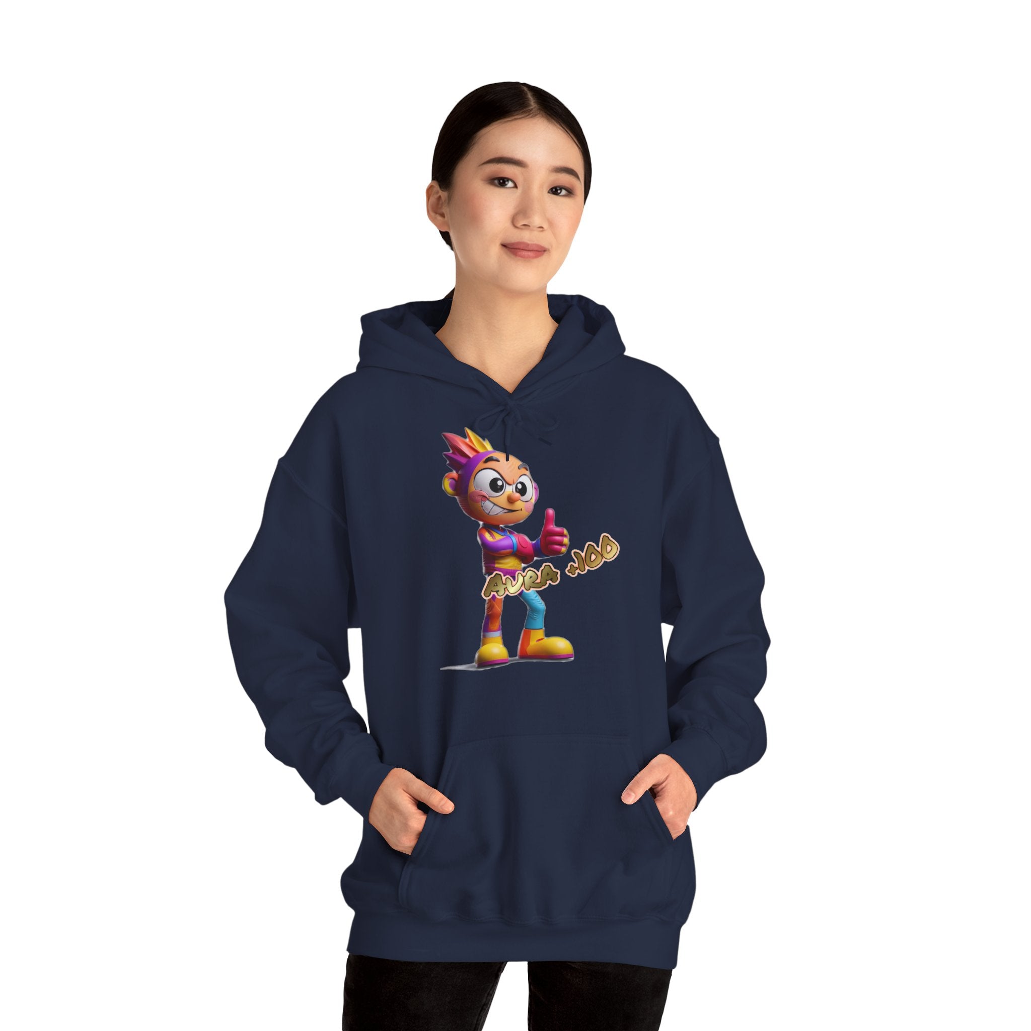 Hoodie „Aura +100“ | Humor | Phönix-Potsdam®