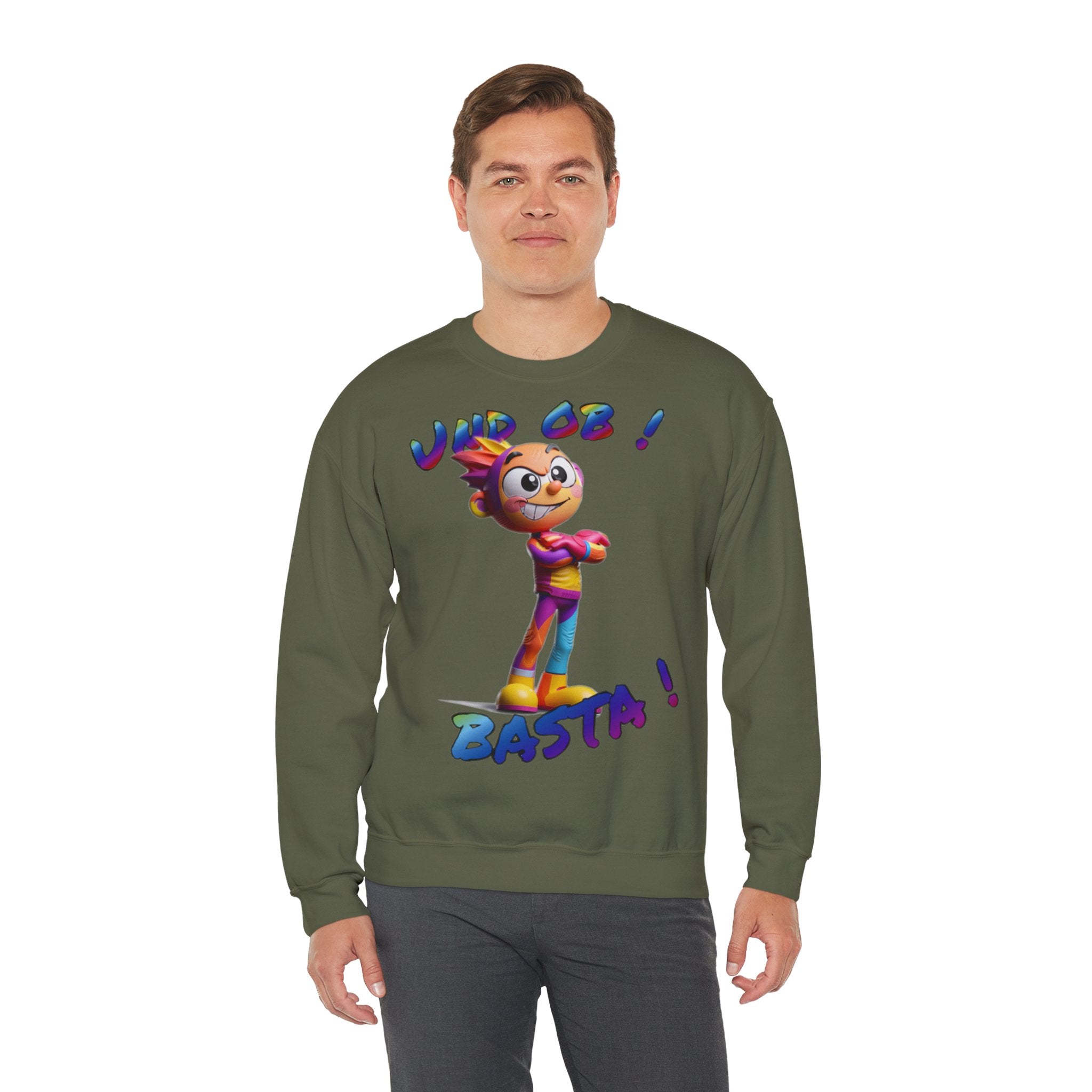 Sweatshirt „Und ob! Basta!“ | Humor | Phönix-Potsdam®