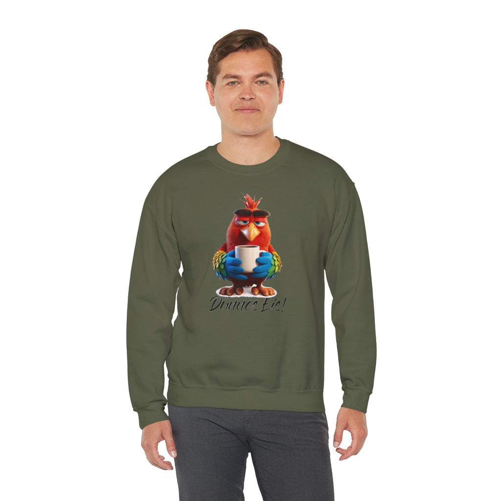Papagei „Dünnes Eis!“ Sweatshirt | Humor | Phönix-Potsdam®
