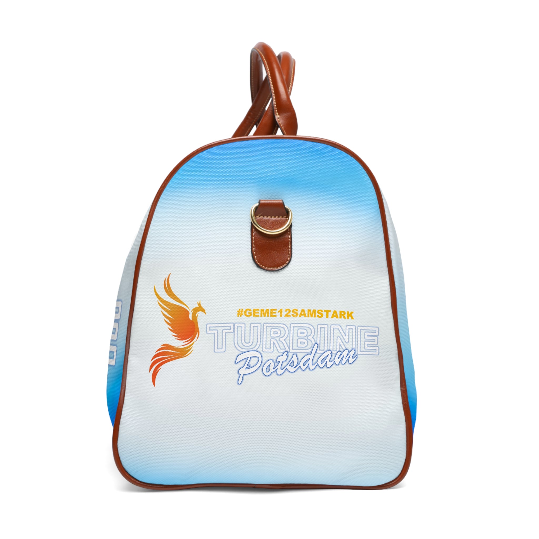 Wasserdichte Reisetasche „Turbine Potsdam – Phönix“ | #GEME12SAMSTARK | Phönix-Potsdam®