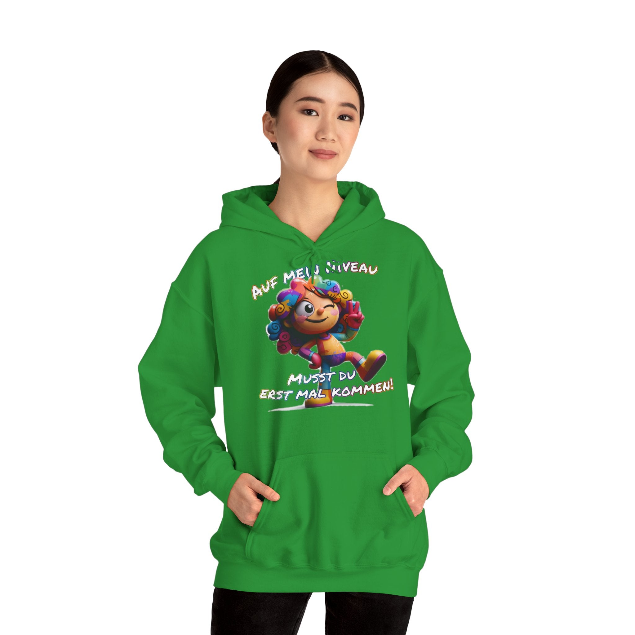„Auf mein Niveau musst du erst mal kommen!“ Hoodie | Humor | Phönix-Potsdam®