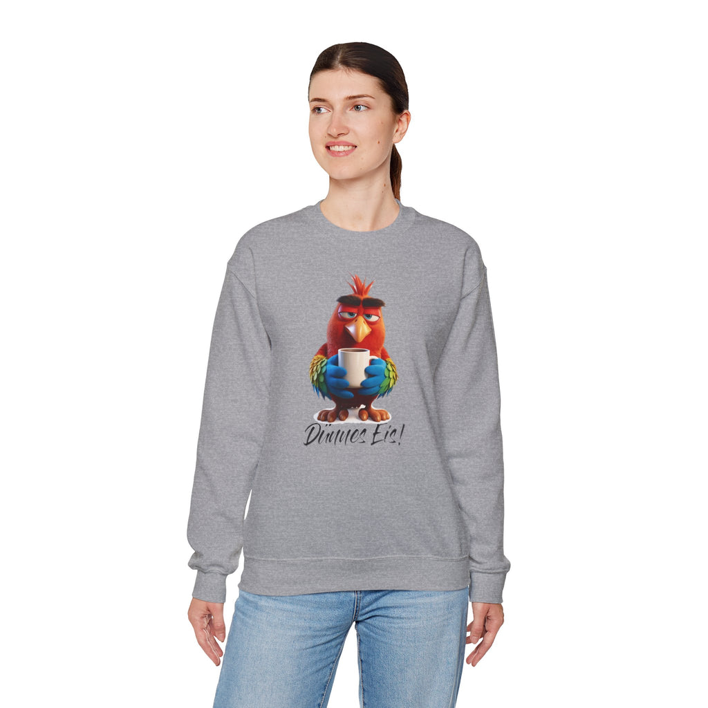 Papagei „Dünnes Eis!“ Sweatshirt | Humor | Phönix-Potsdam®