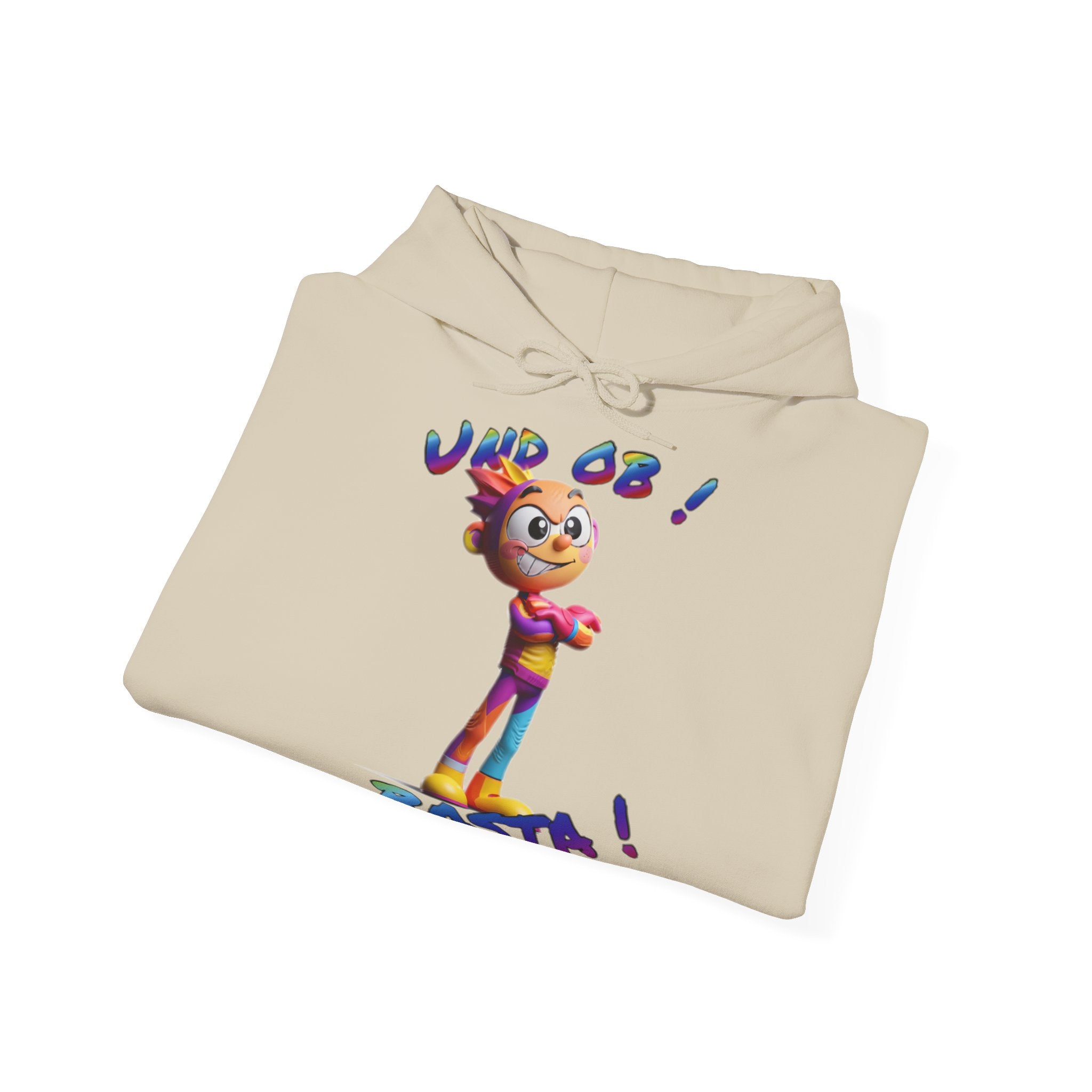Hoodie „Und ob! Basta!“ | Humor | Phönix-Potsdam®