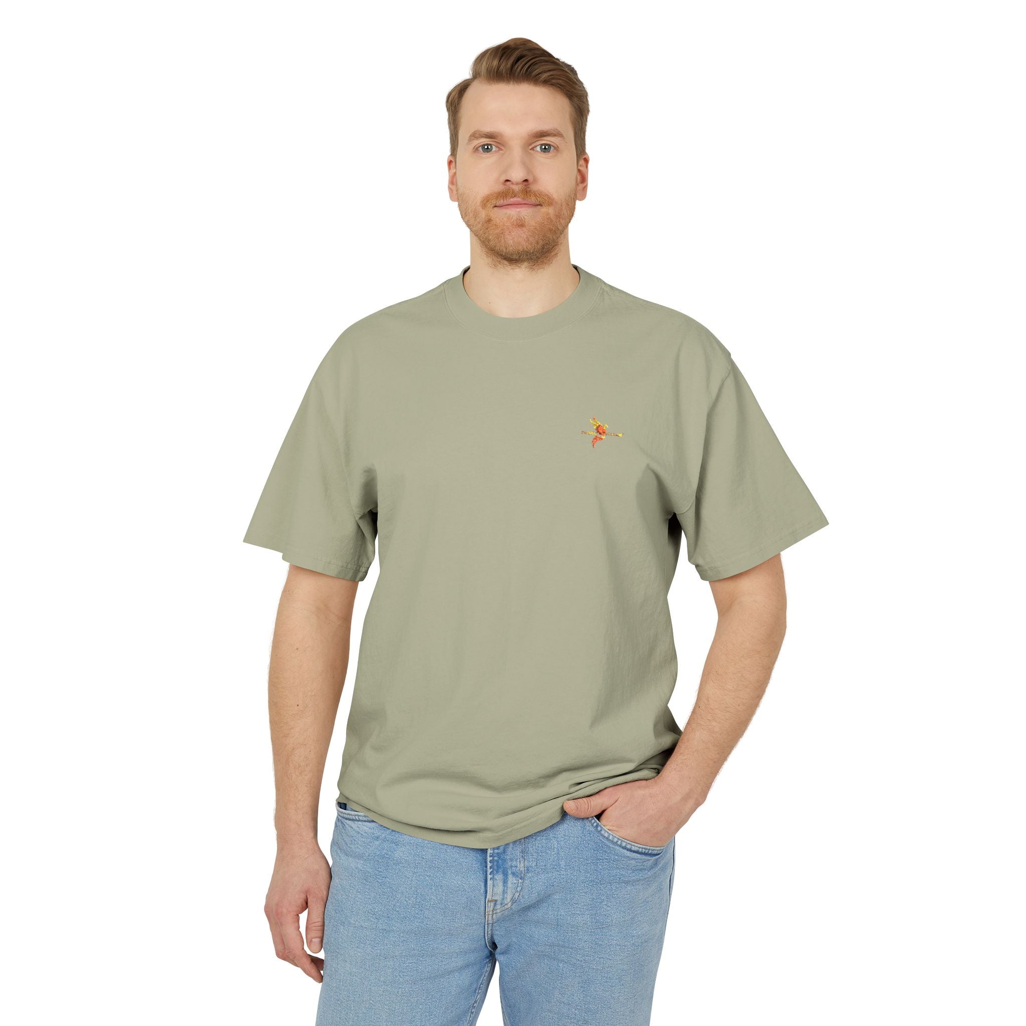 T-Shirt | Heavyweight Vintage | Gestickt | Phönix-Potsdam®