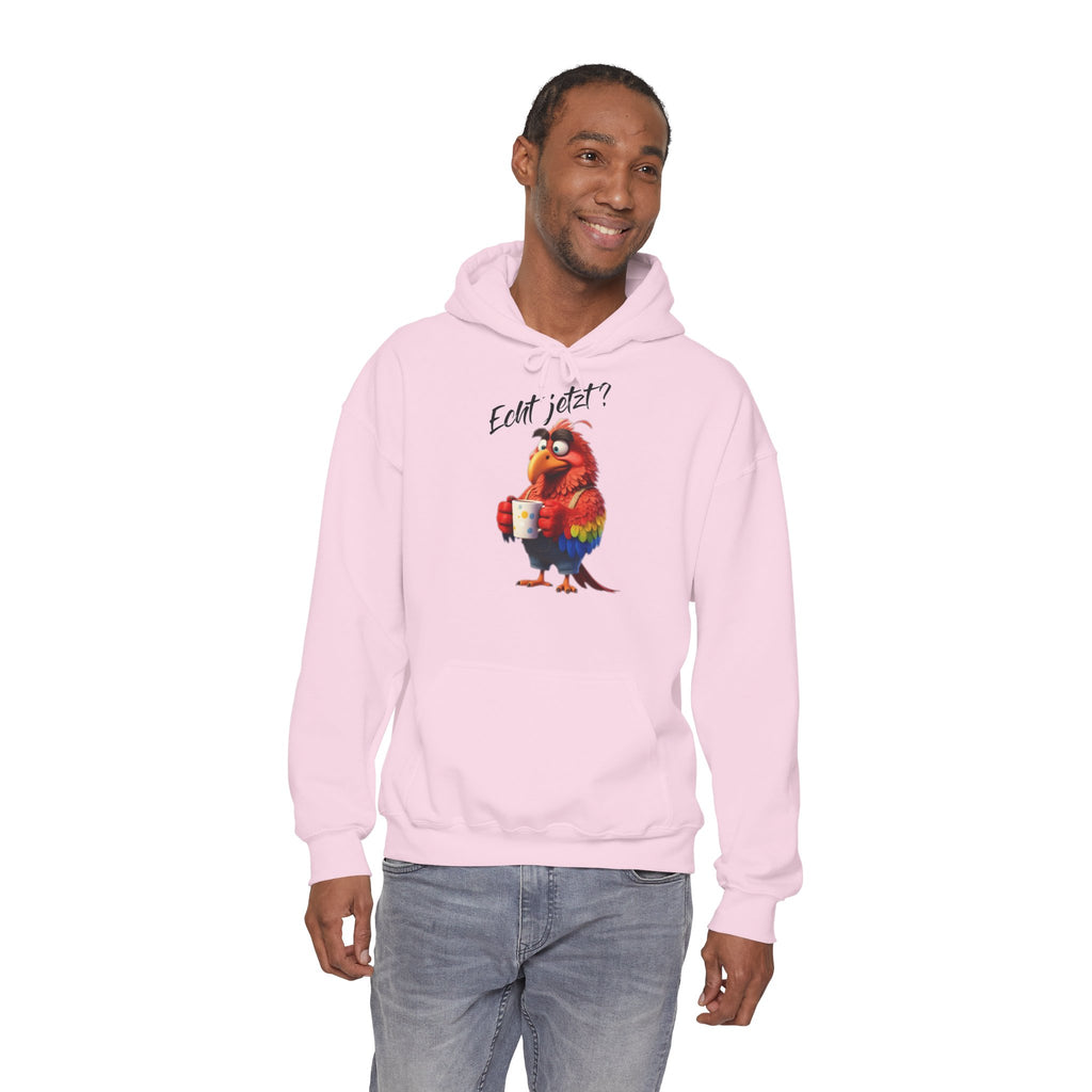 Papagei „Echt jetzt?“ Hoodie | Humor | Phönix-Potsdam®