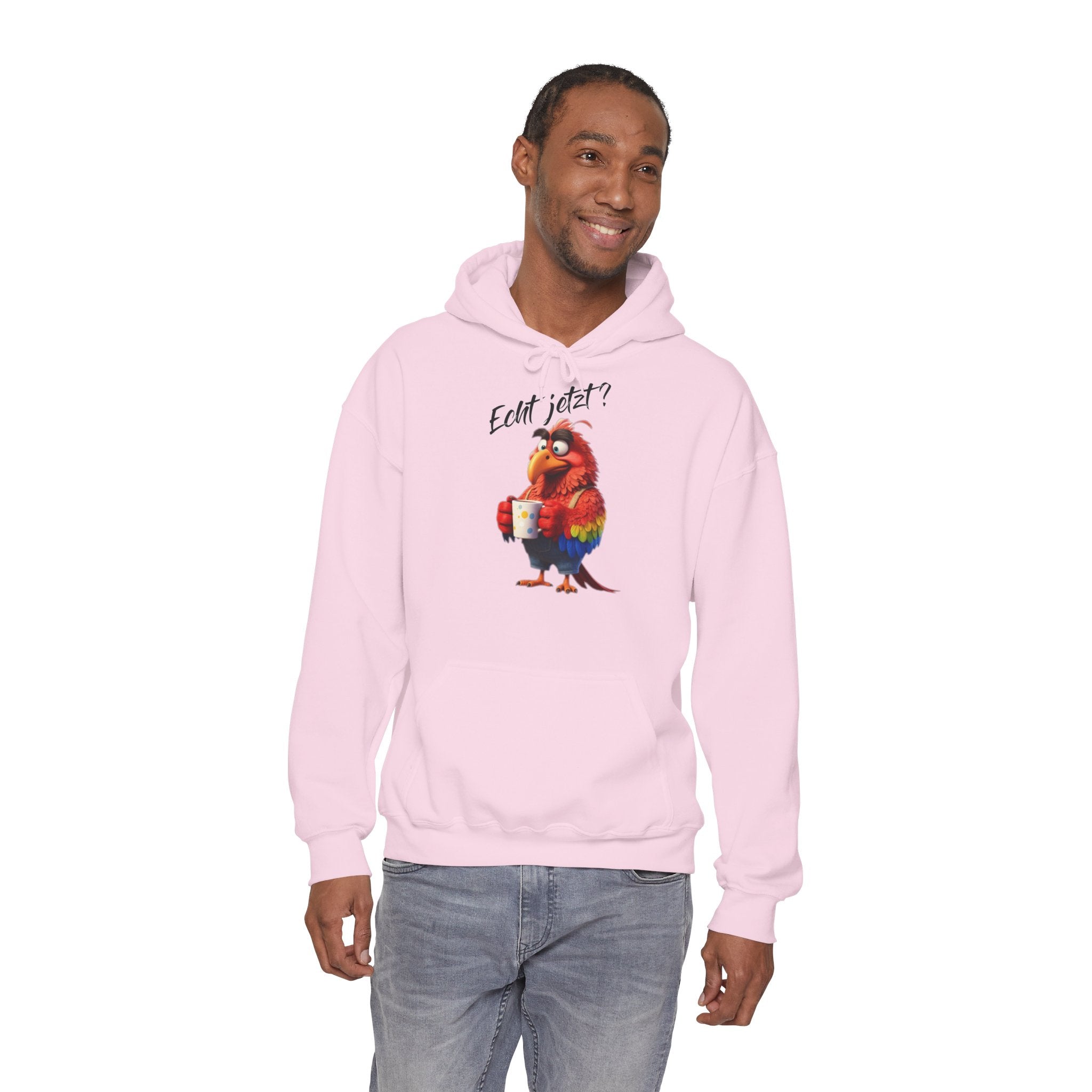 Papagei „Echt jetzt?“ Hoodie | Humor | Phönix-Potsdam®
