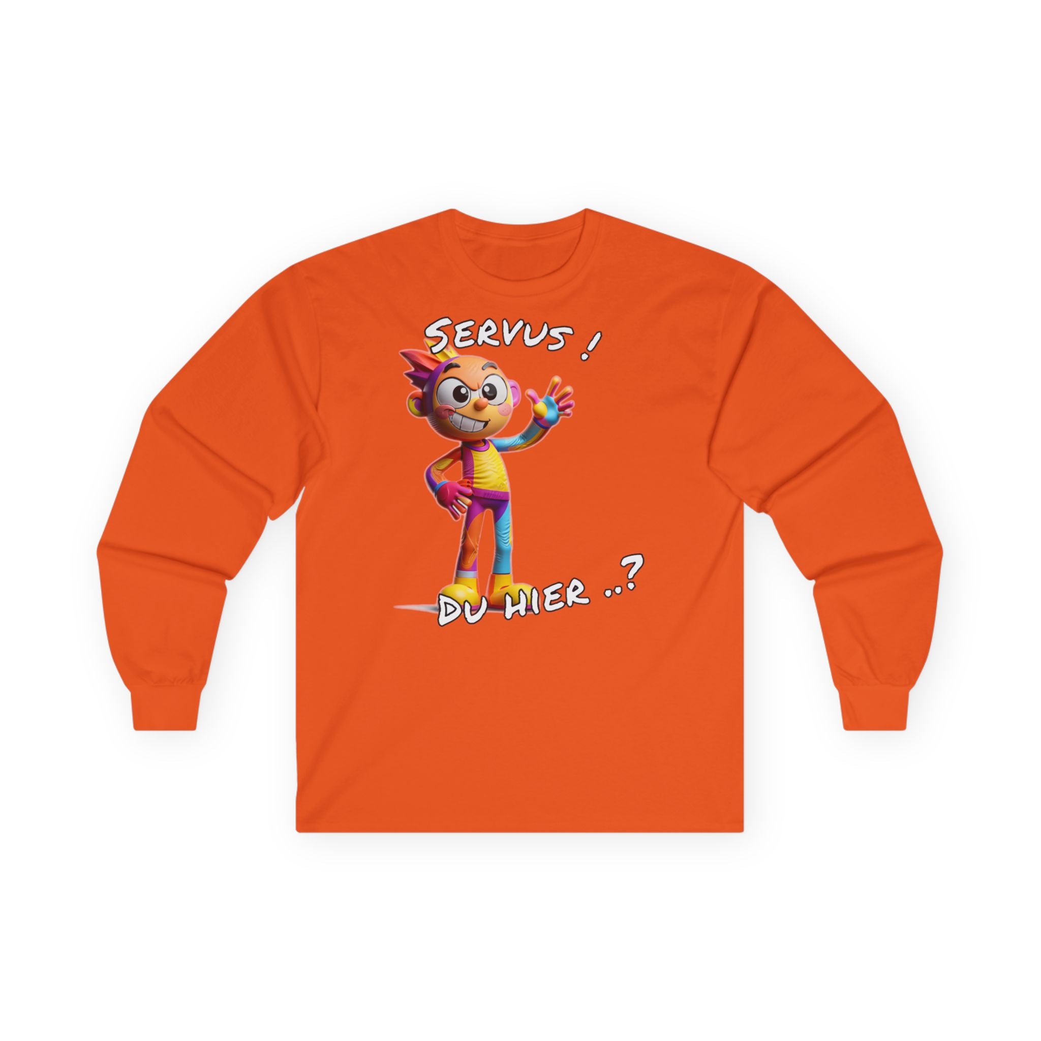 Langarmshirt „Servus! Du hier..?“ | Humor | Phönix-Potsdam®