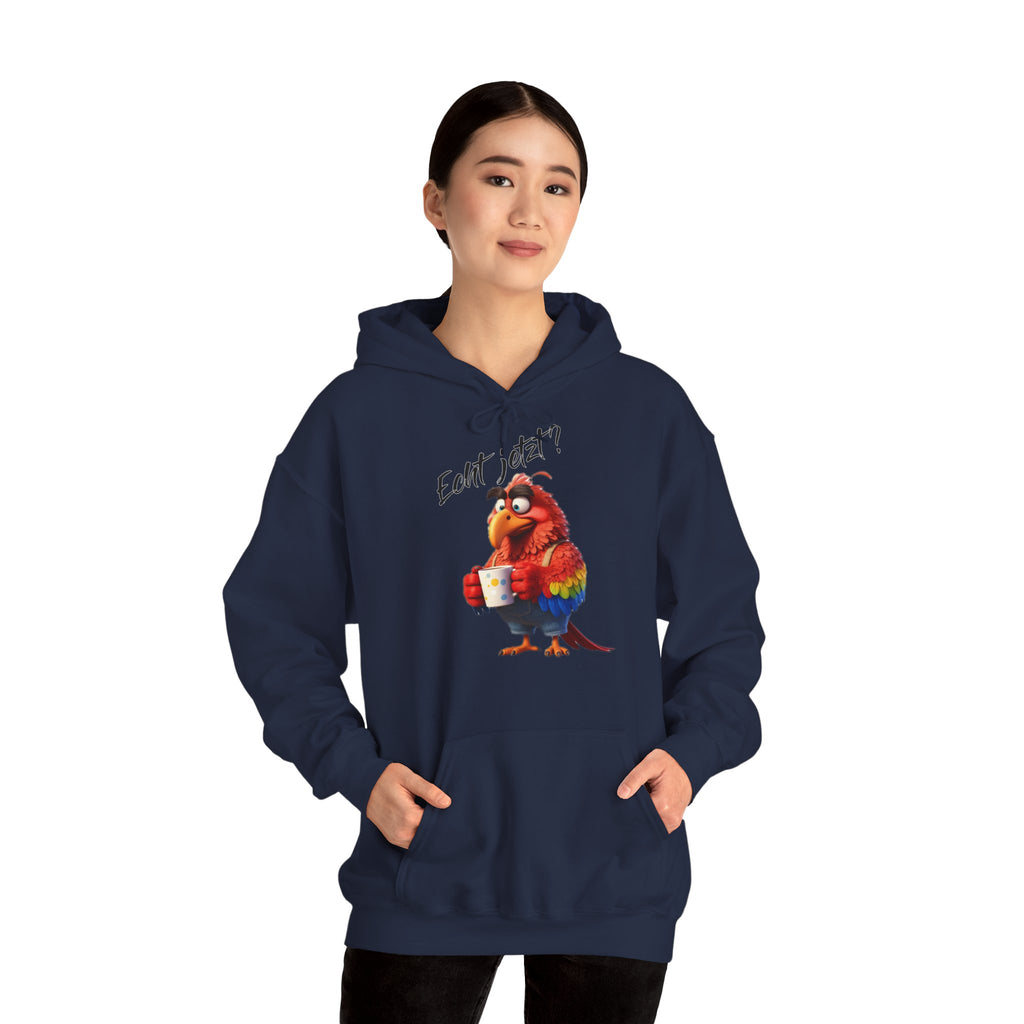 Papagei „Echt jetzt?“ Hoodie | Humor | Phönix-Potsdam®