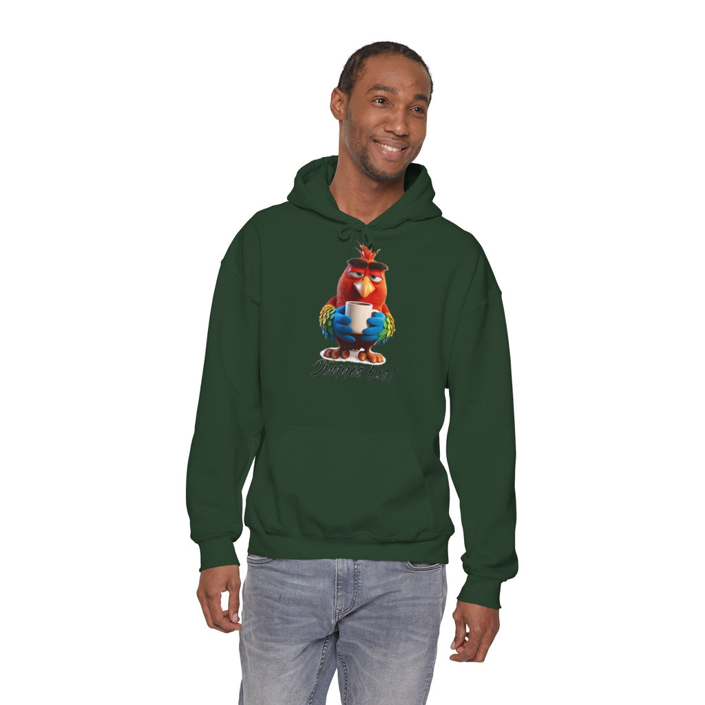 Papagei „Dünnes Eis!“ Hoodie | Humor | Phönix-Potsdam®