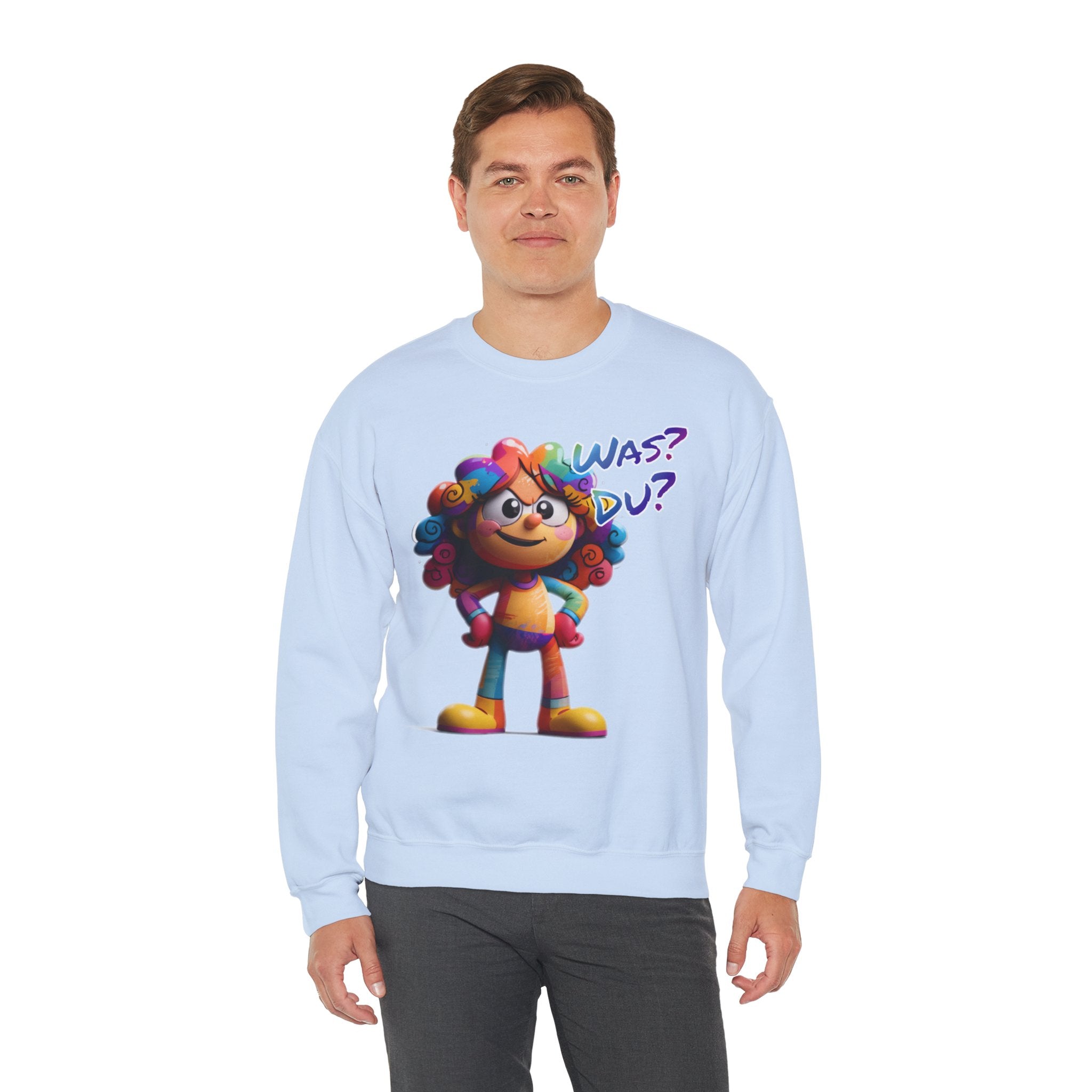 „Was? Du?“ Sweatshirt | Humor | Phönix-Potsdam®