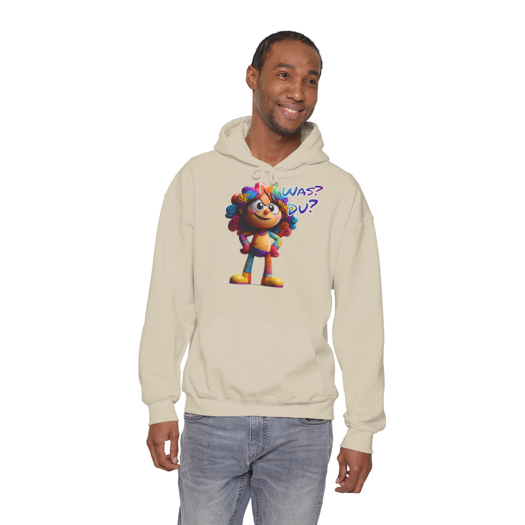 "Was? Du?" Hoodie | Humor | Phönix-Potsdam®