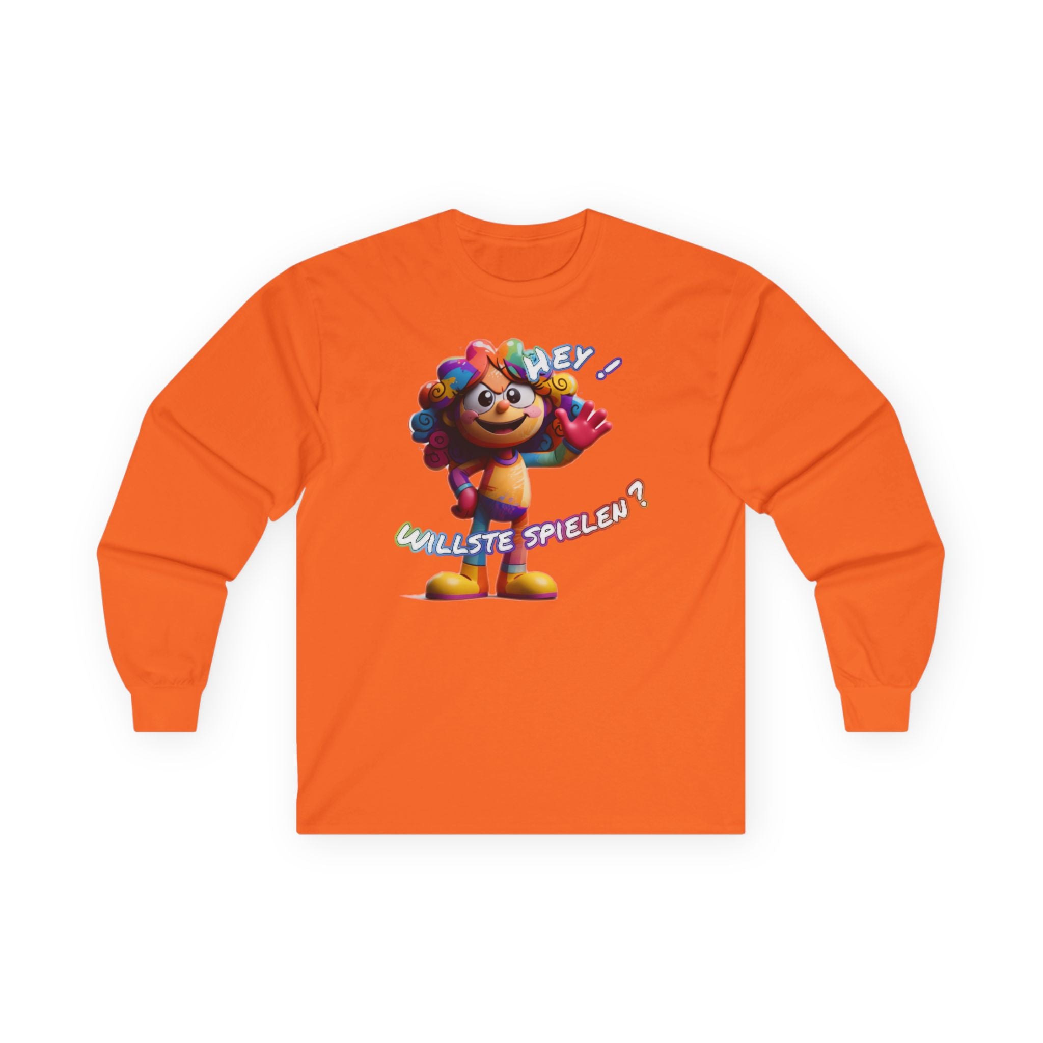 Langarmshirt „Hey! Willste spielen?“ | Humor | Phönix-Potsdam®