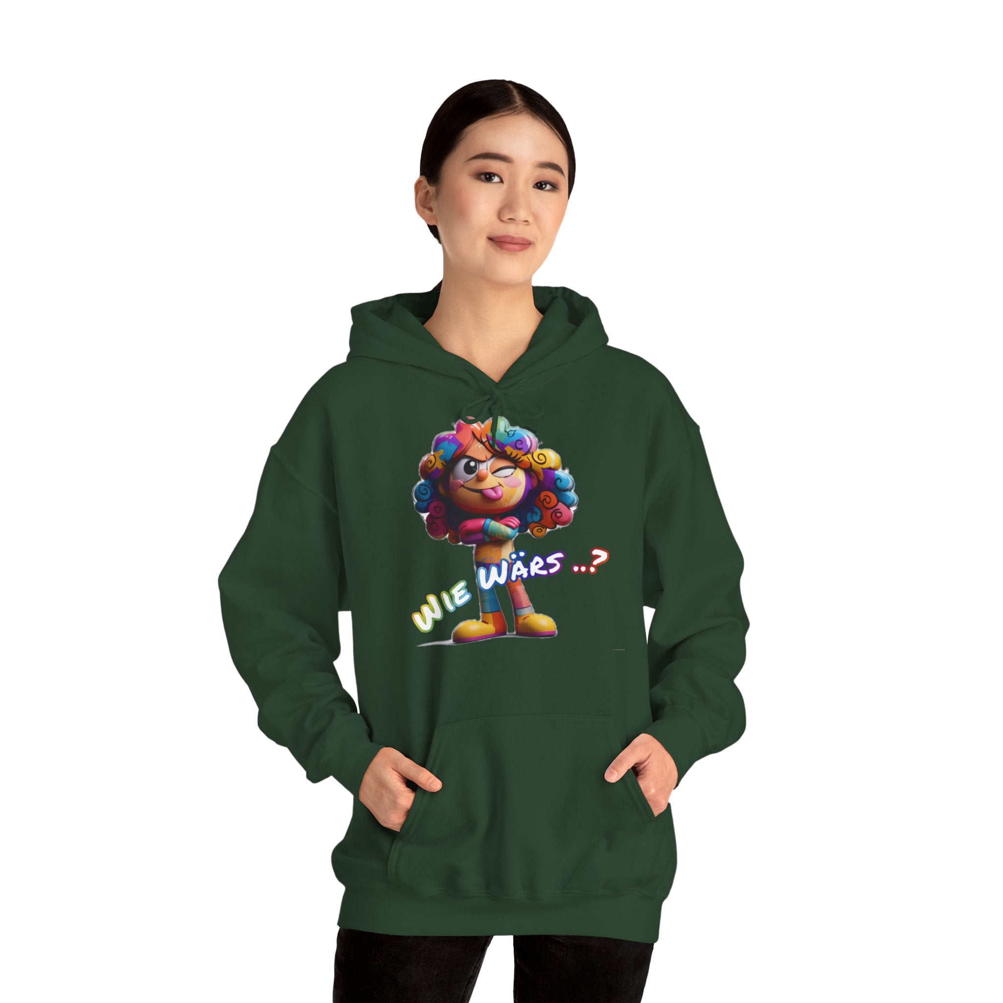 Hoodie „Wie wärs .. ?“ | Humor | Phönix-Potsdam®