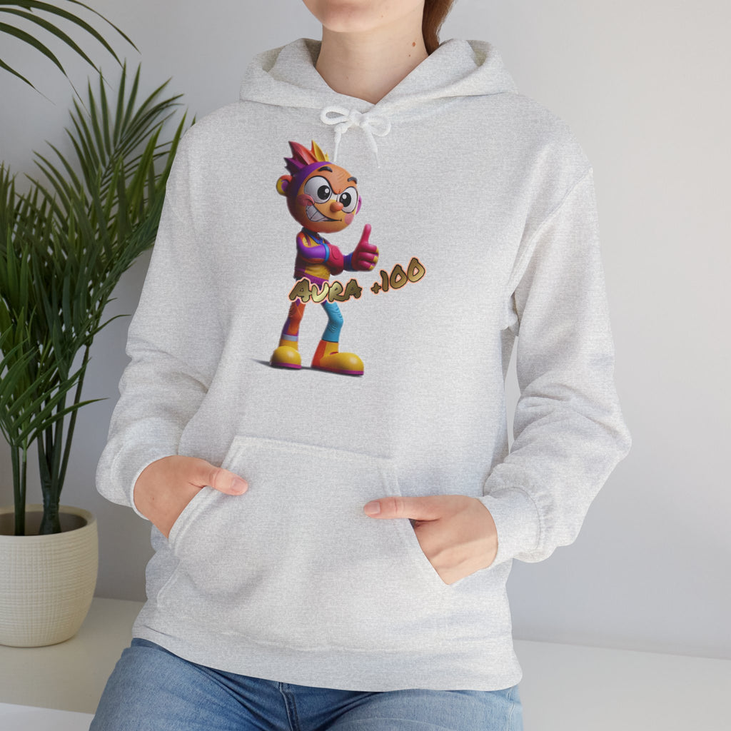 Hoodie „Aura +100“ | Humor | Phönix-Potsdam®