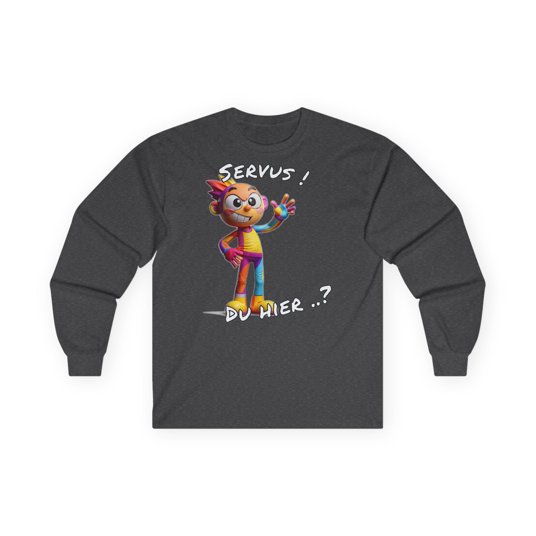 Langarmshirt „Servus! Du hier..?“ | Humor | Phönix-Potsdam®