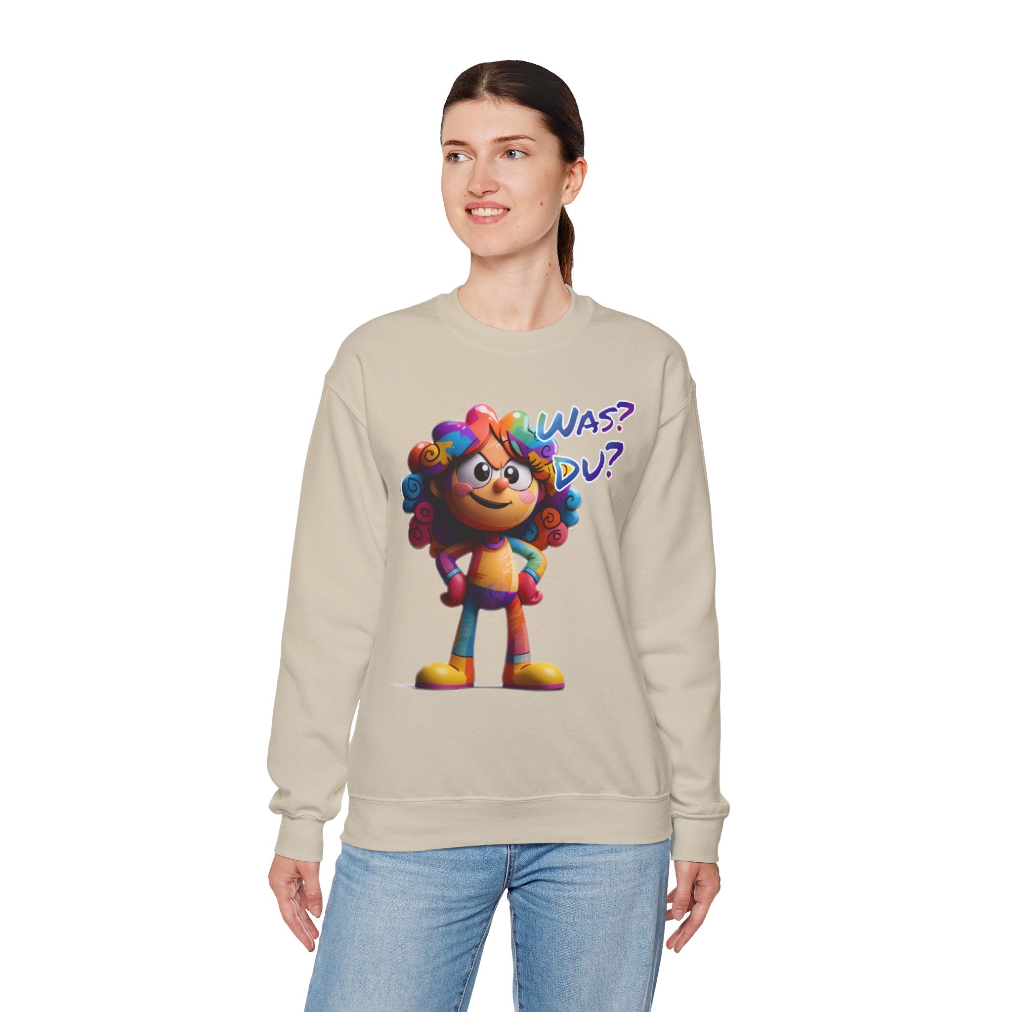 „Was? Du?“ Sweatshirt | Humor | Phönix-Potsdam®