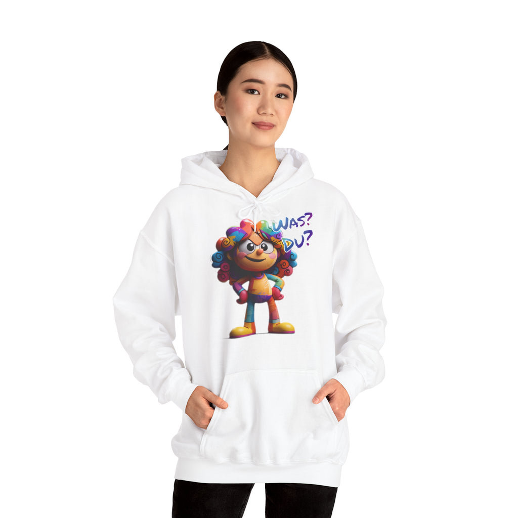 "Was? Du?" Hoodie | Humor | Phönix-Potsdam®