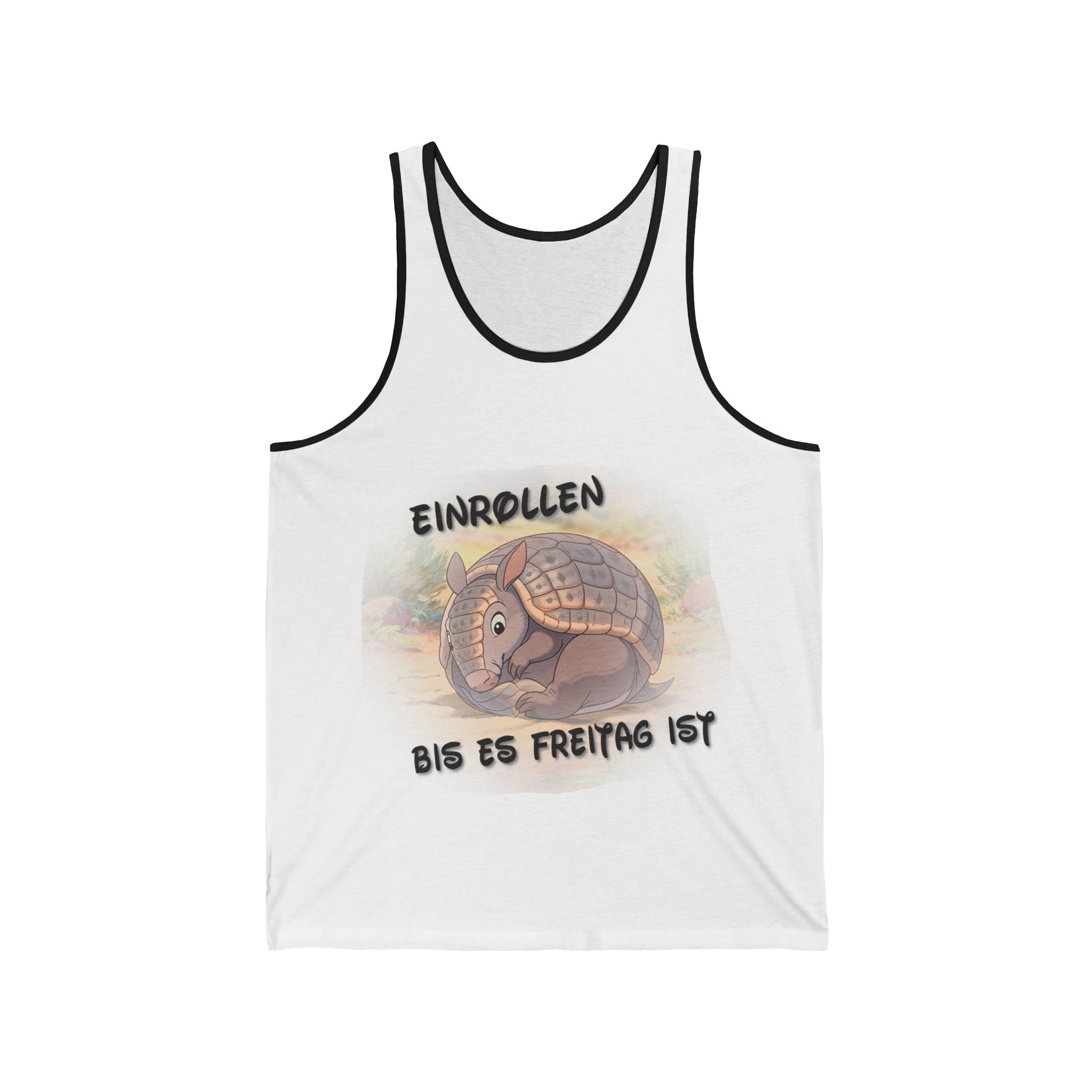 Gürteltier „Einrollen bis es Freitag ist“ Tank Top | Phönix-Potsdam®