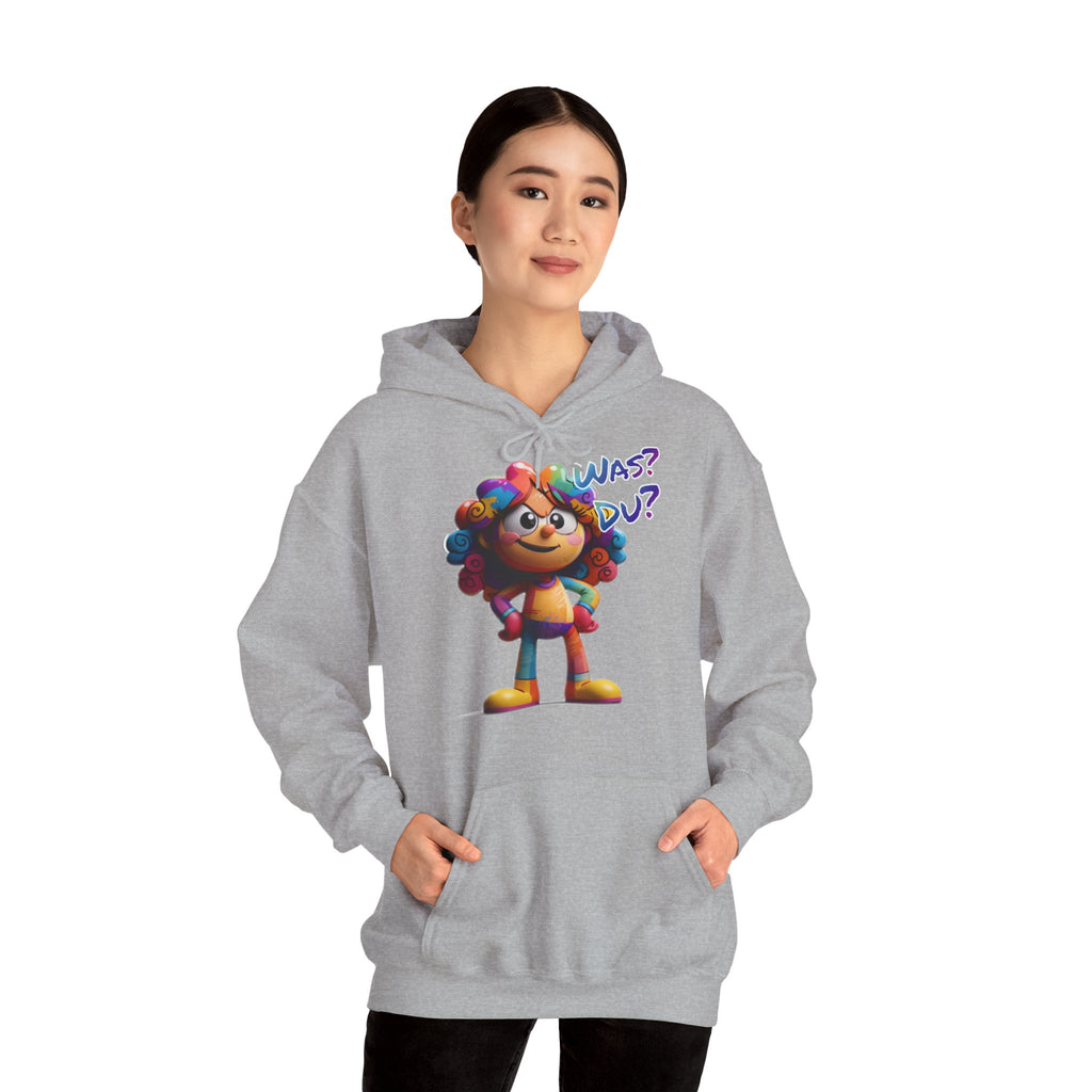 "Was? Du?" Hoodie | Humor | Phönix-Potsdam®