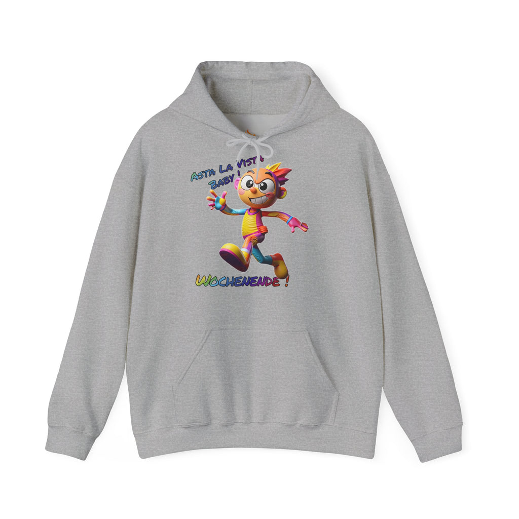 Hoodie „Asta la Vista, Baby! – Wochenende!“ | Humor | Phönix-Potsdam®