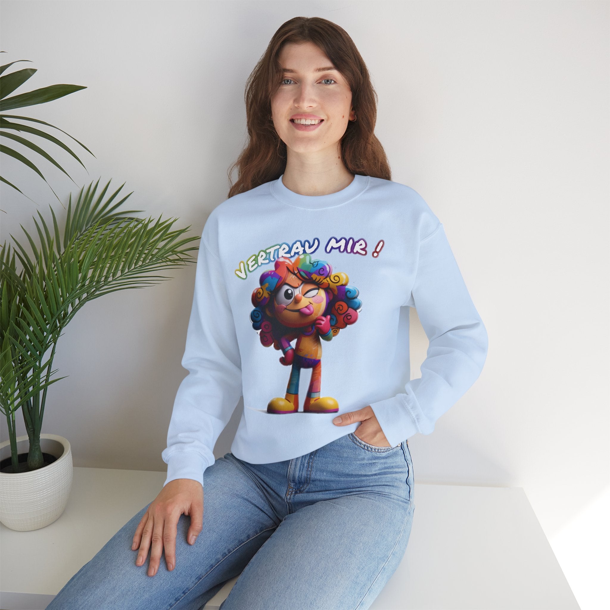 „Vertrau mir!“ Sweatshirt | Humor | Phönix-Potsdam®