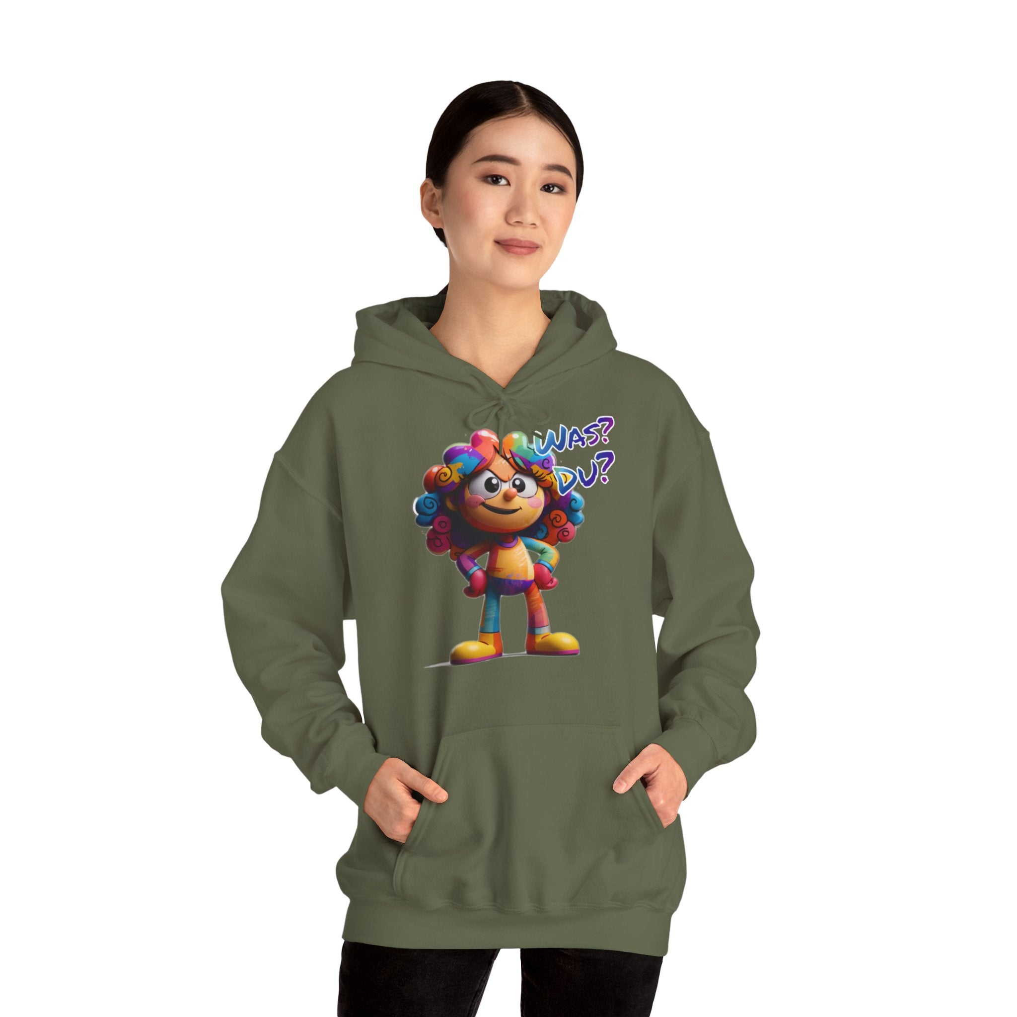 "Was? Du?" Hoodie | Humor | Phönix-Potsdam®