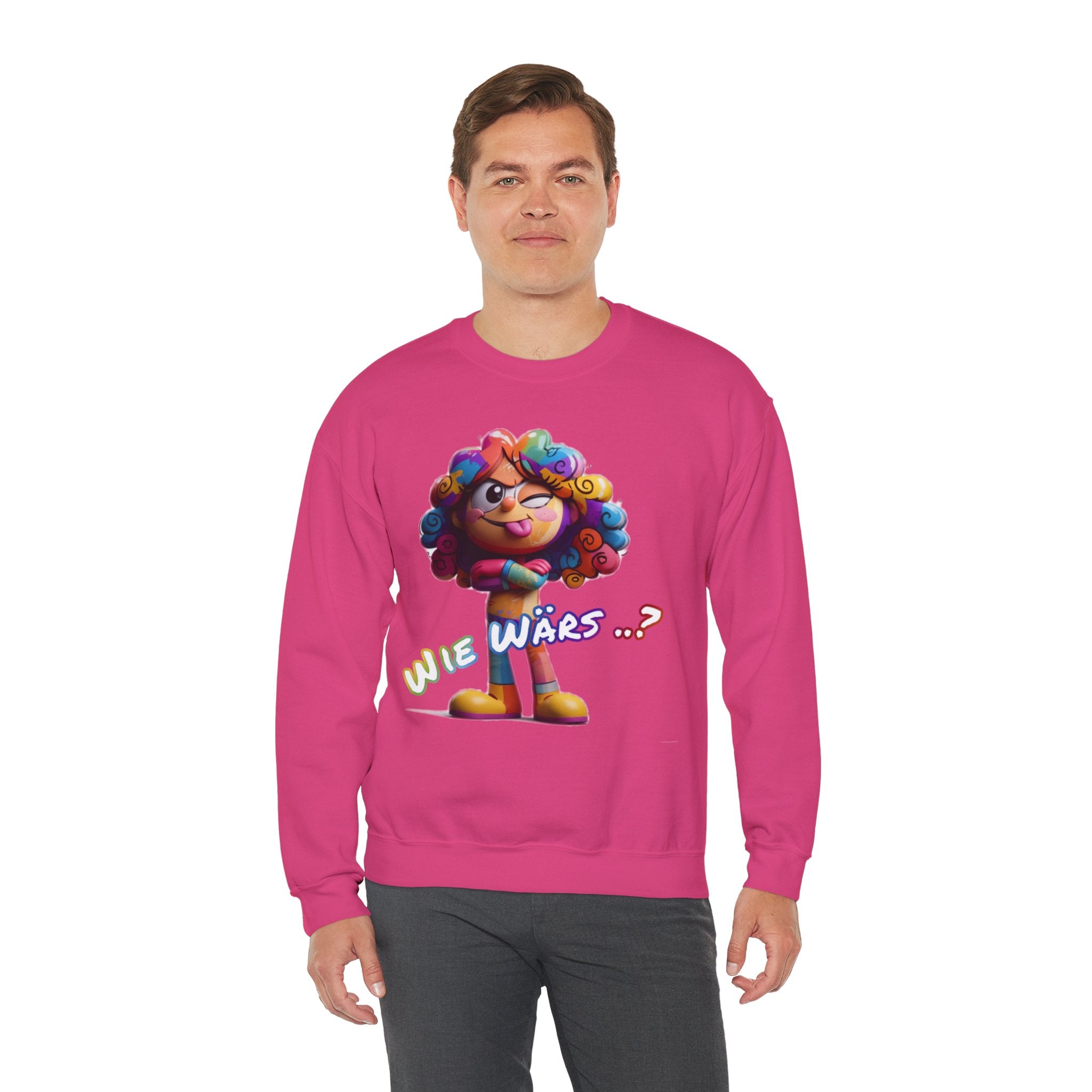Sweatshirt „Wie wärs .. ?“ | Humor | Phönix-Potsdam®