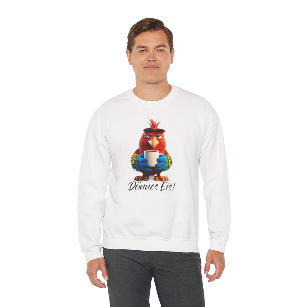 Papagei „Dünnes Eis!“ Sweatshirt | Humor | Phönix-Potsdam®