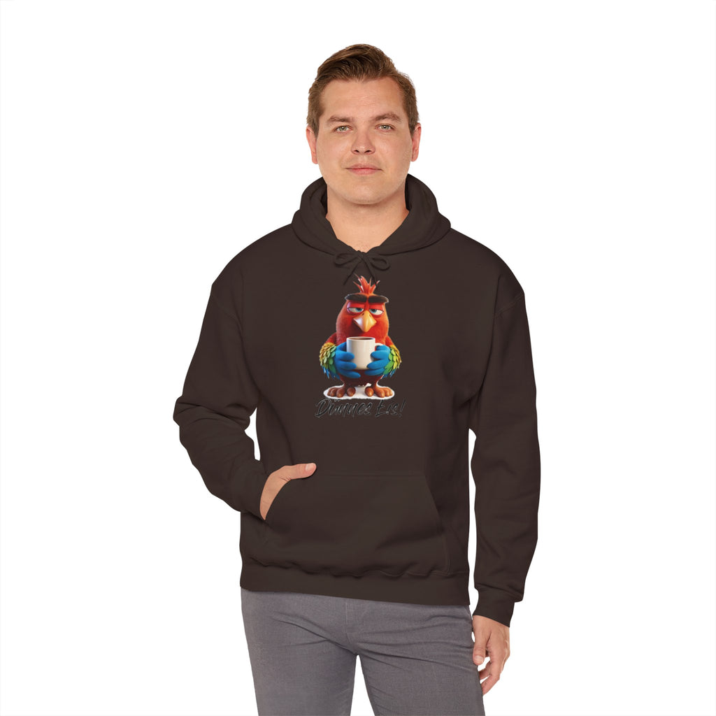 Papagei „Dünnes Eis!“ Hoodie | Humor | Phönix-Potsdam®