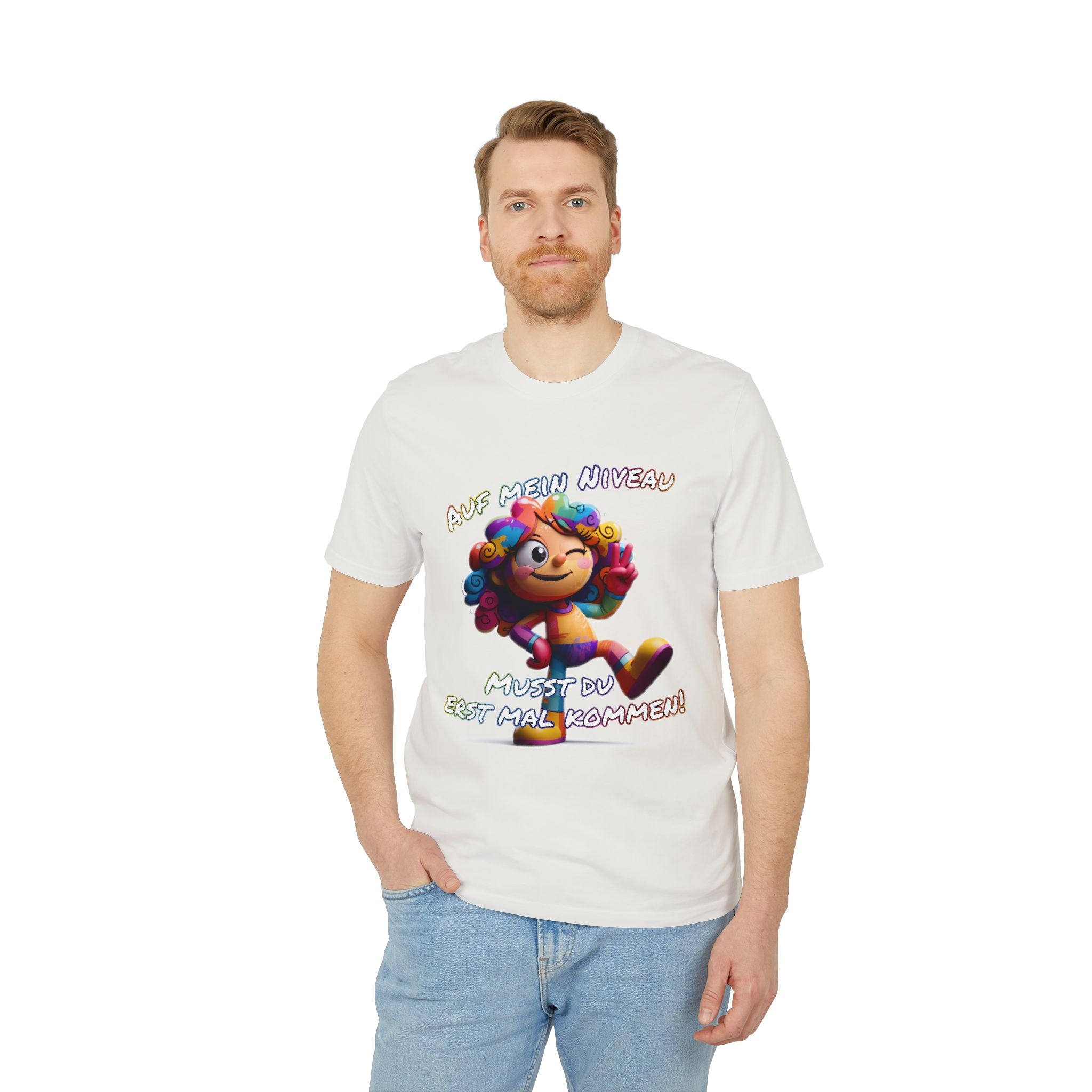 „Auf mein Niveau musst du erst mal kommen!“ T-Shirt | Humor | Phönix-Potsdam®