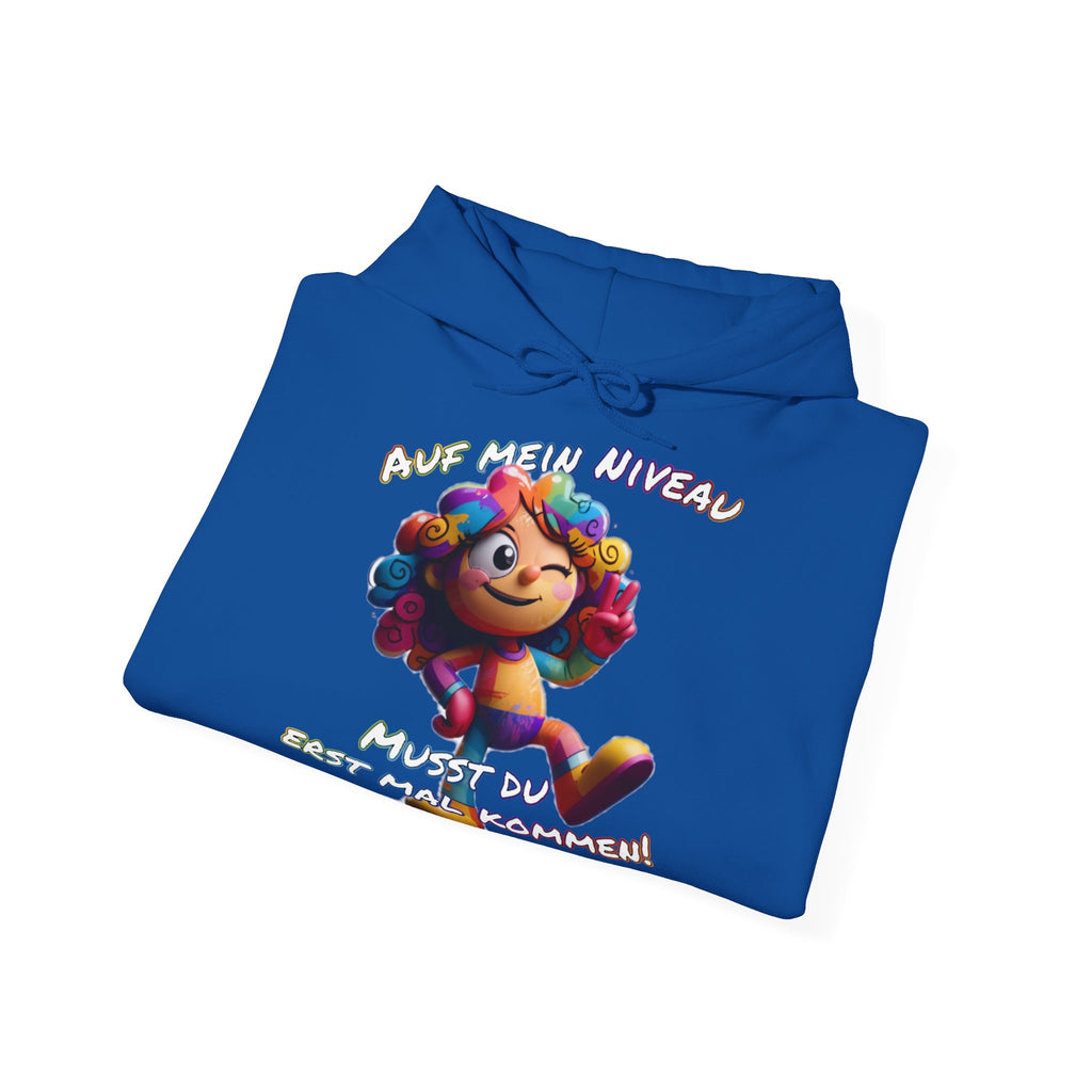 „Auf mein Niveau musst du erst mal kommen!“ Hoodie | Humor | Phönix-Potsdam®