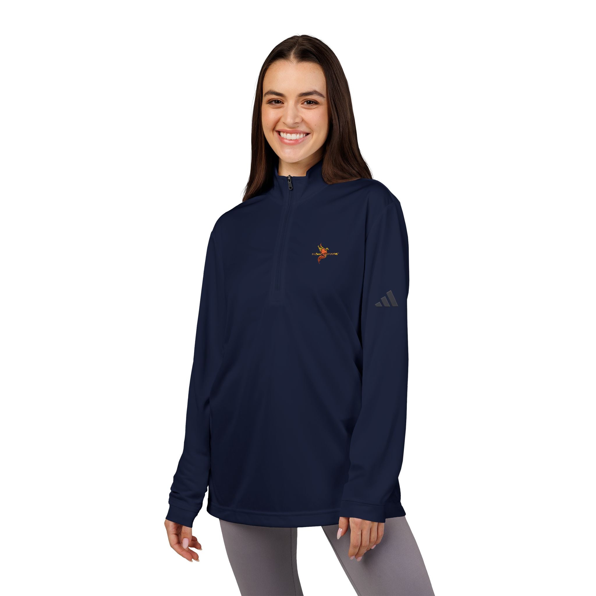 Sweater | Adidas Quarter-Zip | Gestickt | Phönix-Potsdam®