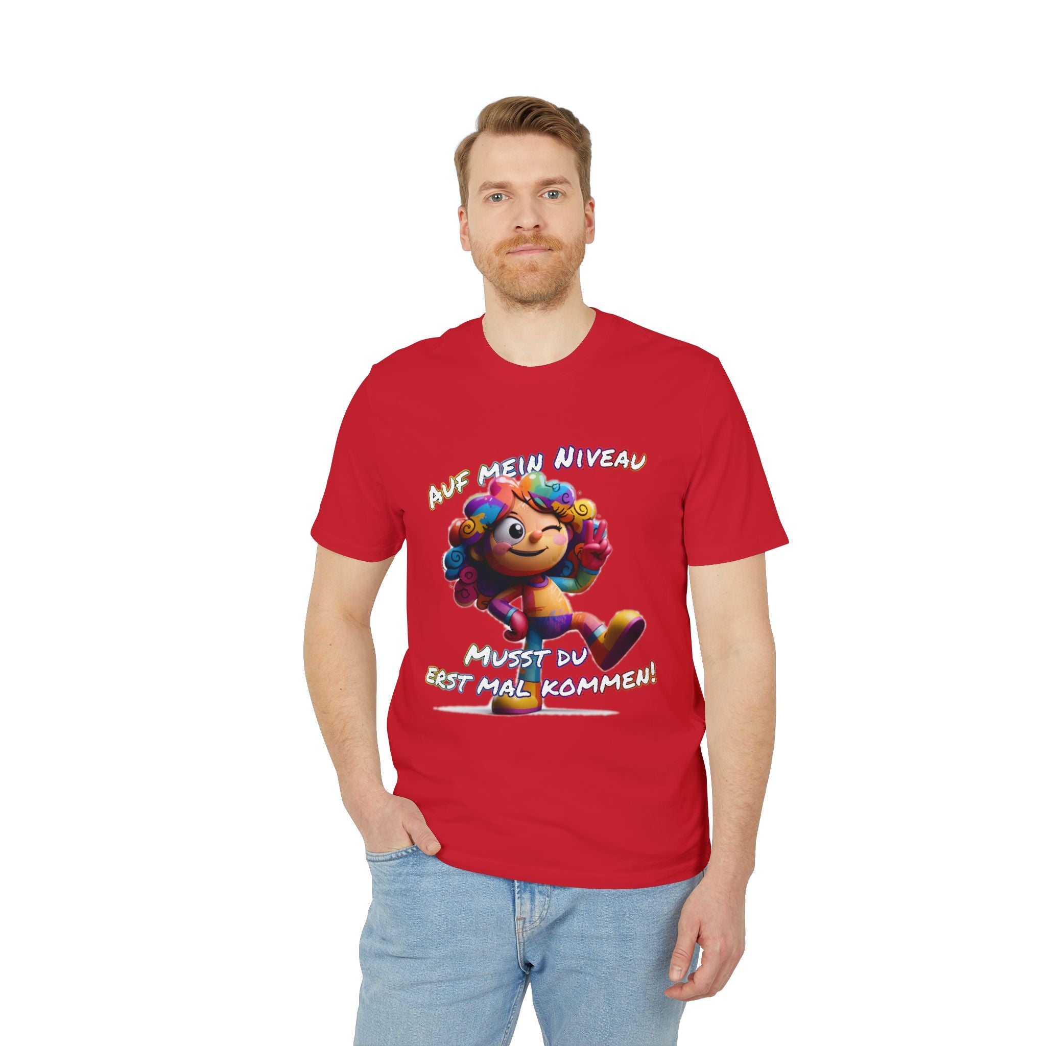 „Auf mein Niveau musst du erst mal kommen!“ T-Shirt | Humor | Phönix-Potsdam®