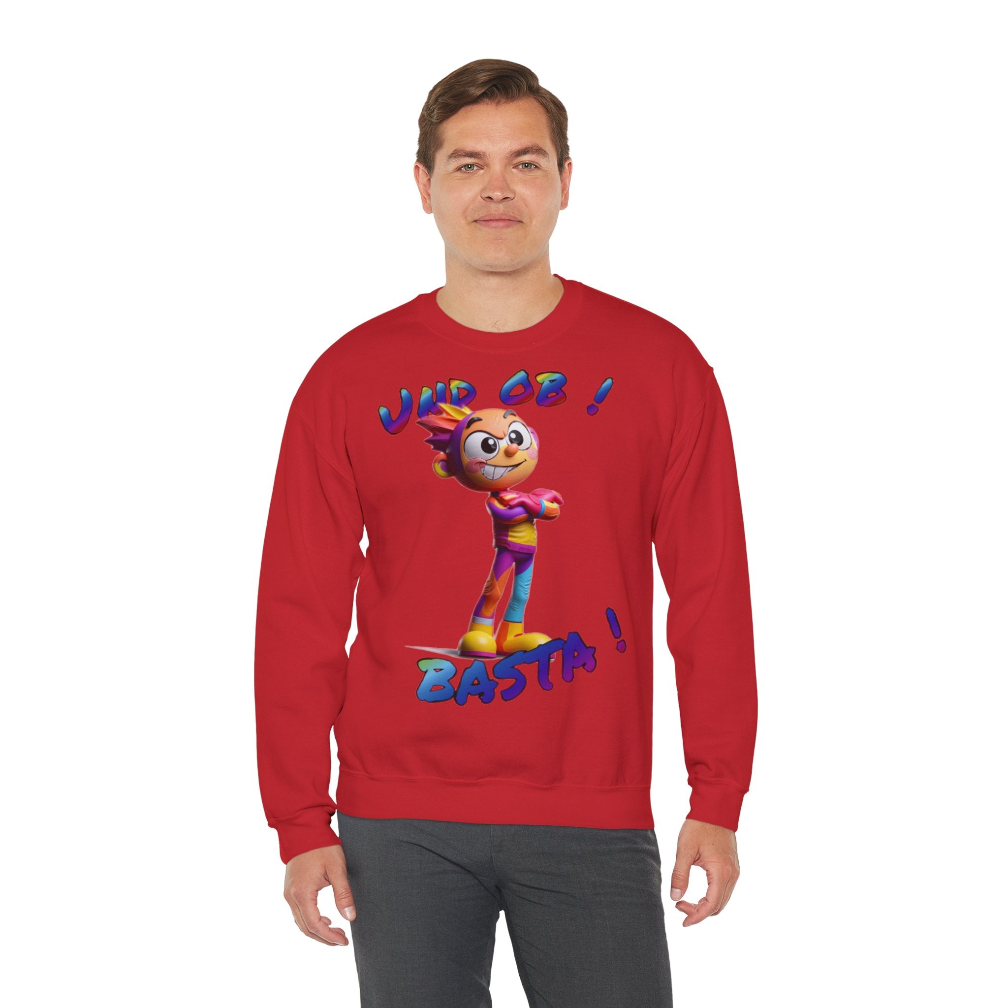 Sweatshirt „Und ob! Basta!“ | Humor | Phönix-Potsdam®